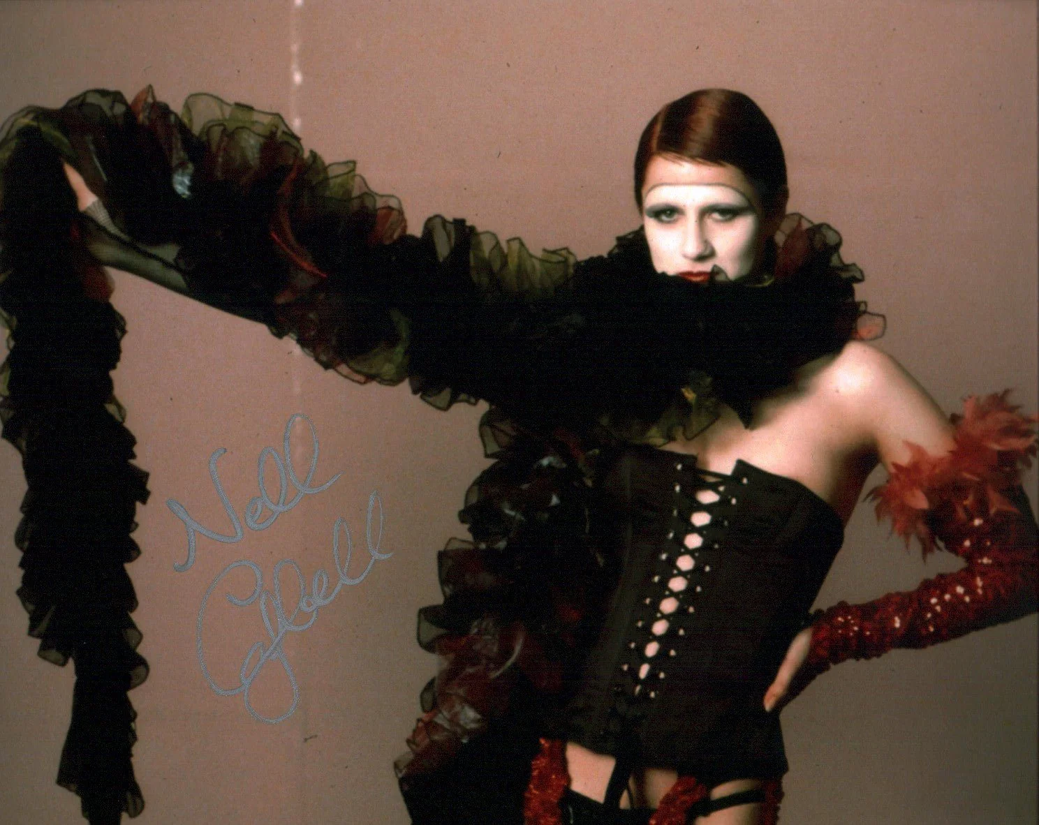 Nell Campbell Rocky Horror Picture Show RHPS 8x10 Signed Photo JSA Certified Autograph - Image 2