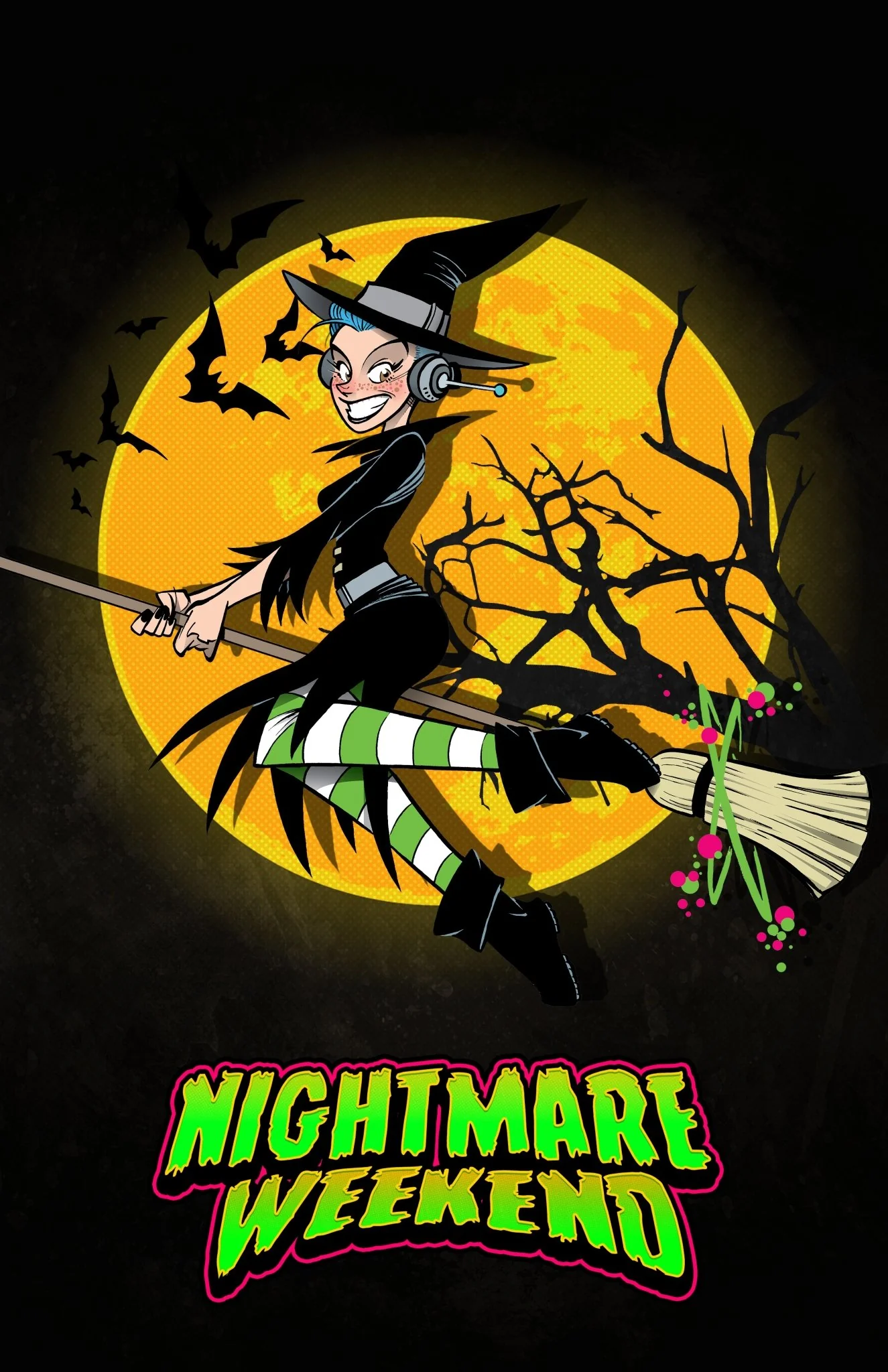 Nightmare Weekend 11×17 Limited Edition Art Print - Image 2