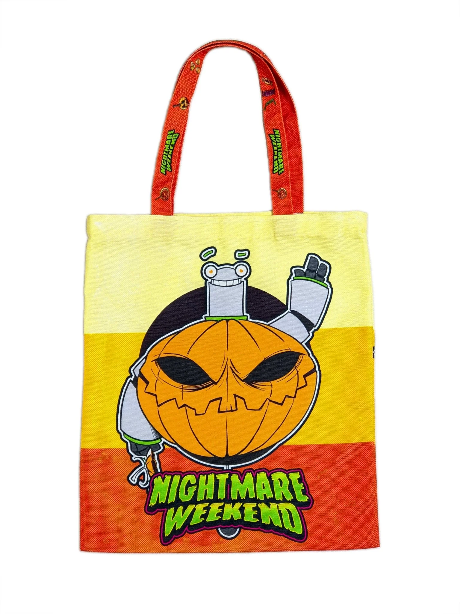 Nightmare Weekend Canvas Tote Bag - Image 3