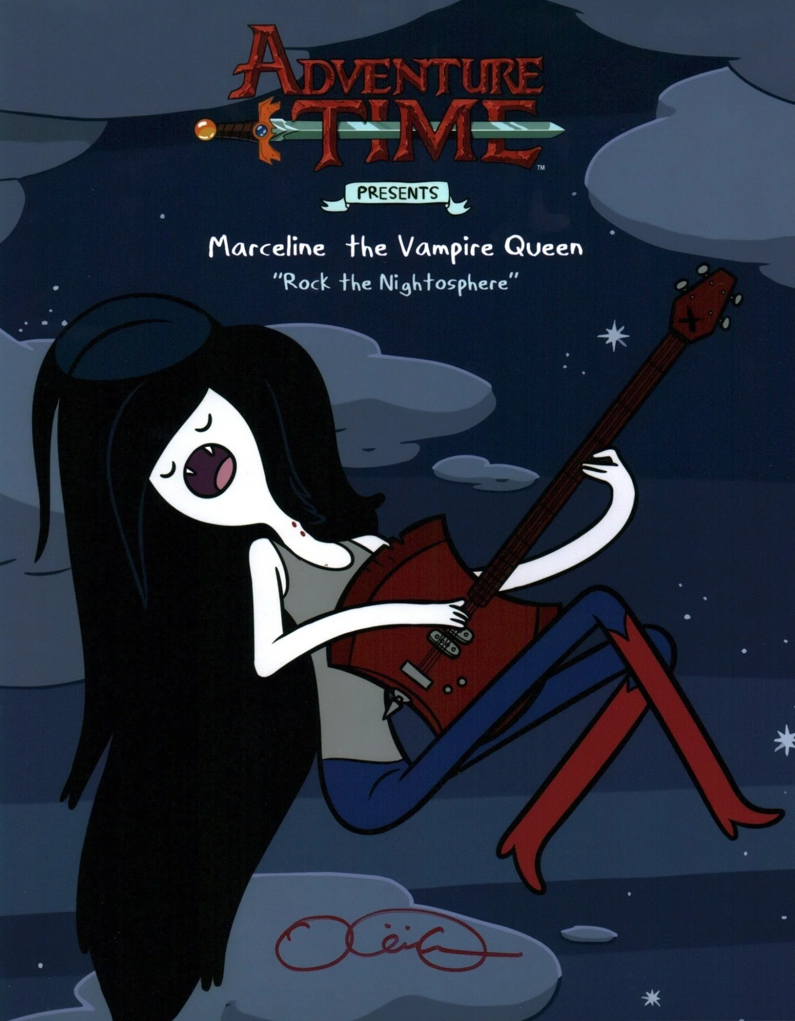 Olivia Olson Adventure Time 11x14 Signed Photo Poster JSA Certified Autograph - Image 3