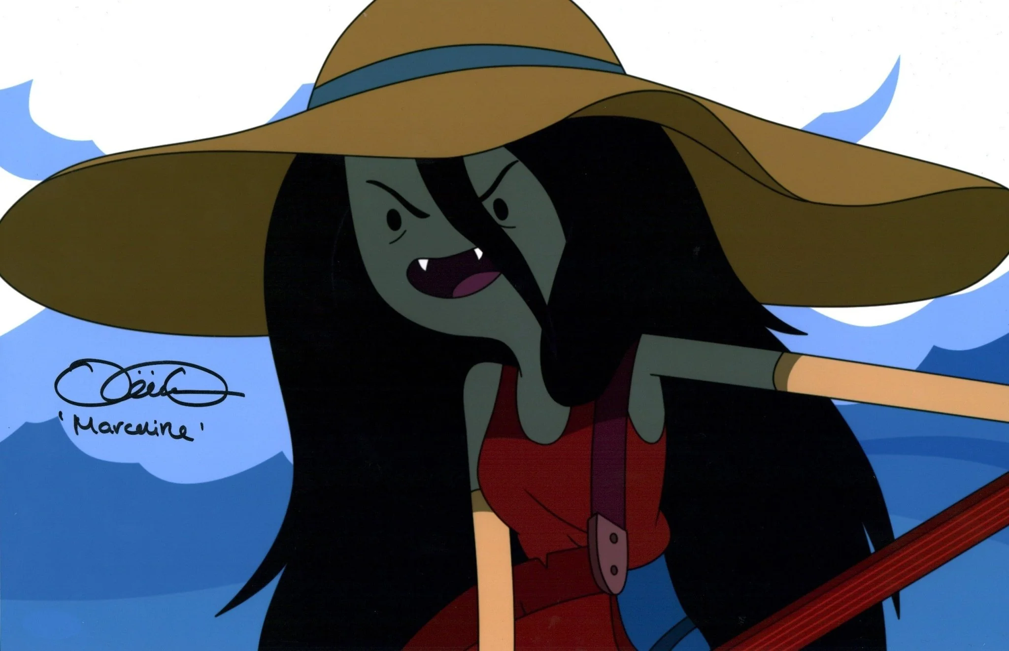 Olivia Olson Adventure Time 11x17 Signed Photo Poster JSA Certified Autograph - Image 3