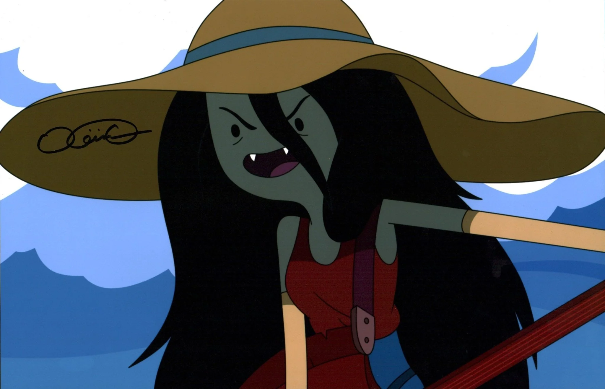 Olivia Olson Adventure Time 11x17 Signed Photo Poster JSA Certified Autograph - Image 4