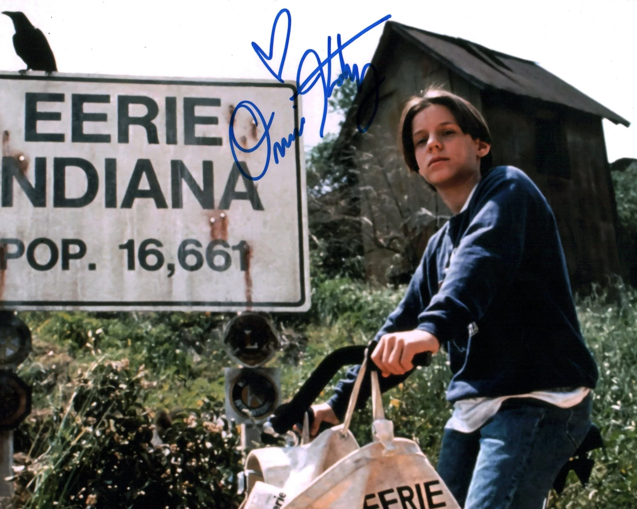 Omri Katz Eerie Indiana 8x10 Signed Photo JSA Certified Autograph - Image 3