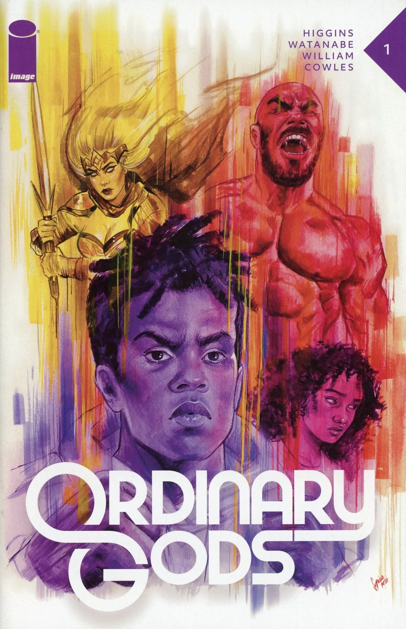Ordinary Gods #1 GalaxyCon Exclusive Suspiria Variant Comic Book - Image 2