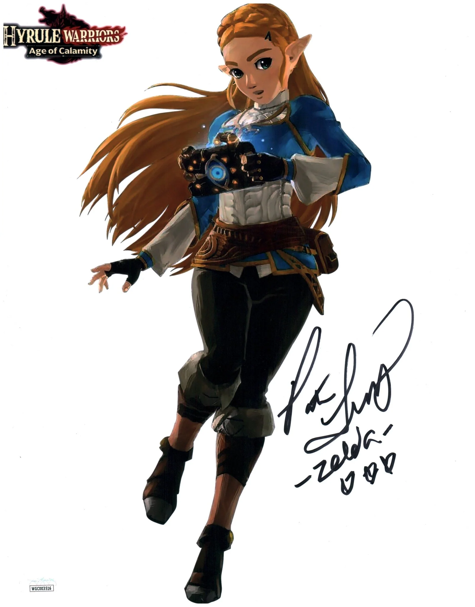 Patricia Summersett Legend of Zelda 11X14 Signed Photo Poster JSA Certified Autograph - Image 3