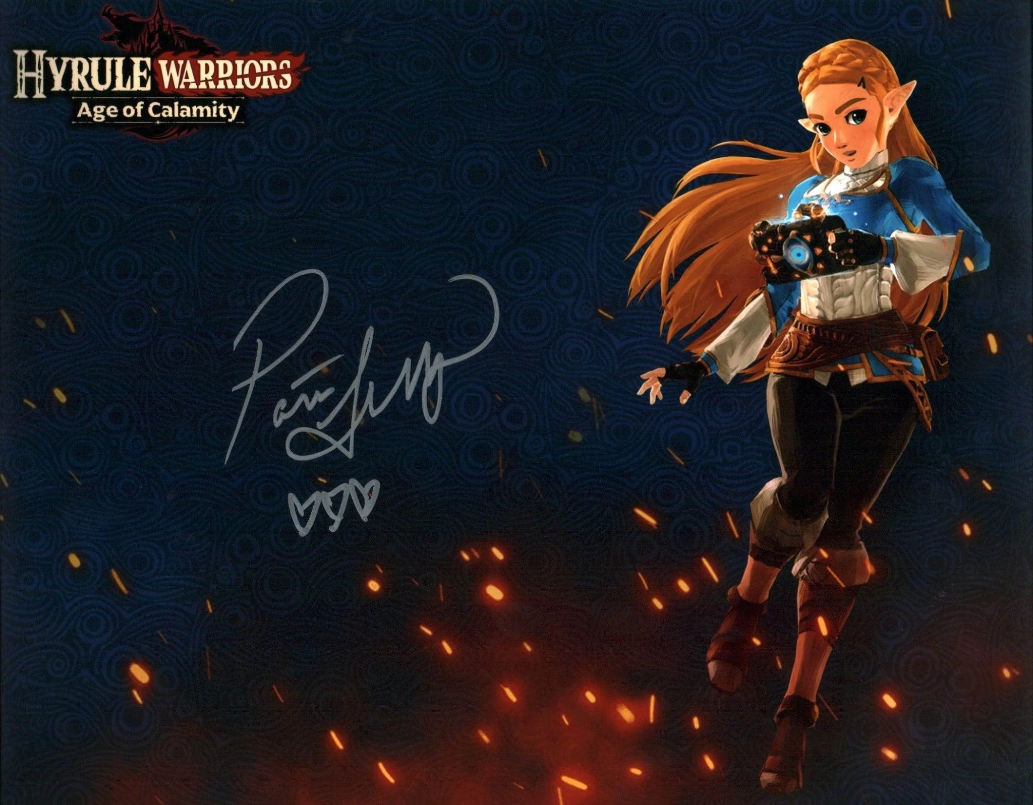 Patricia Summersett Legend of Zelda 11X14 Mini Poster Signed JSA Certified Autographed - Image 3