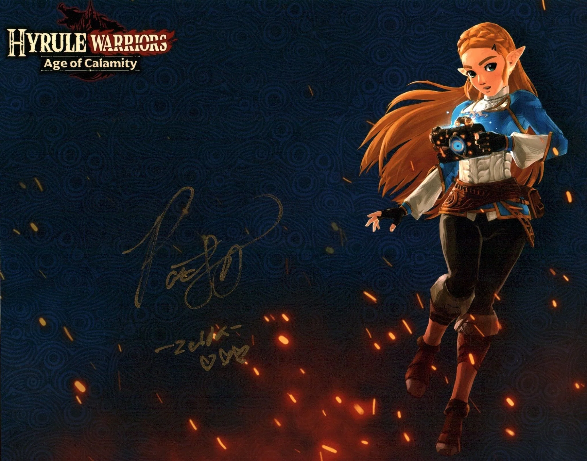 Patricia Summersett Legend of Zelda 11X14 Mini Poster Signed JSA Certified Autographed - Image 4