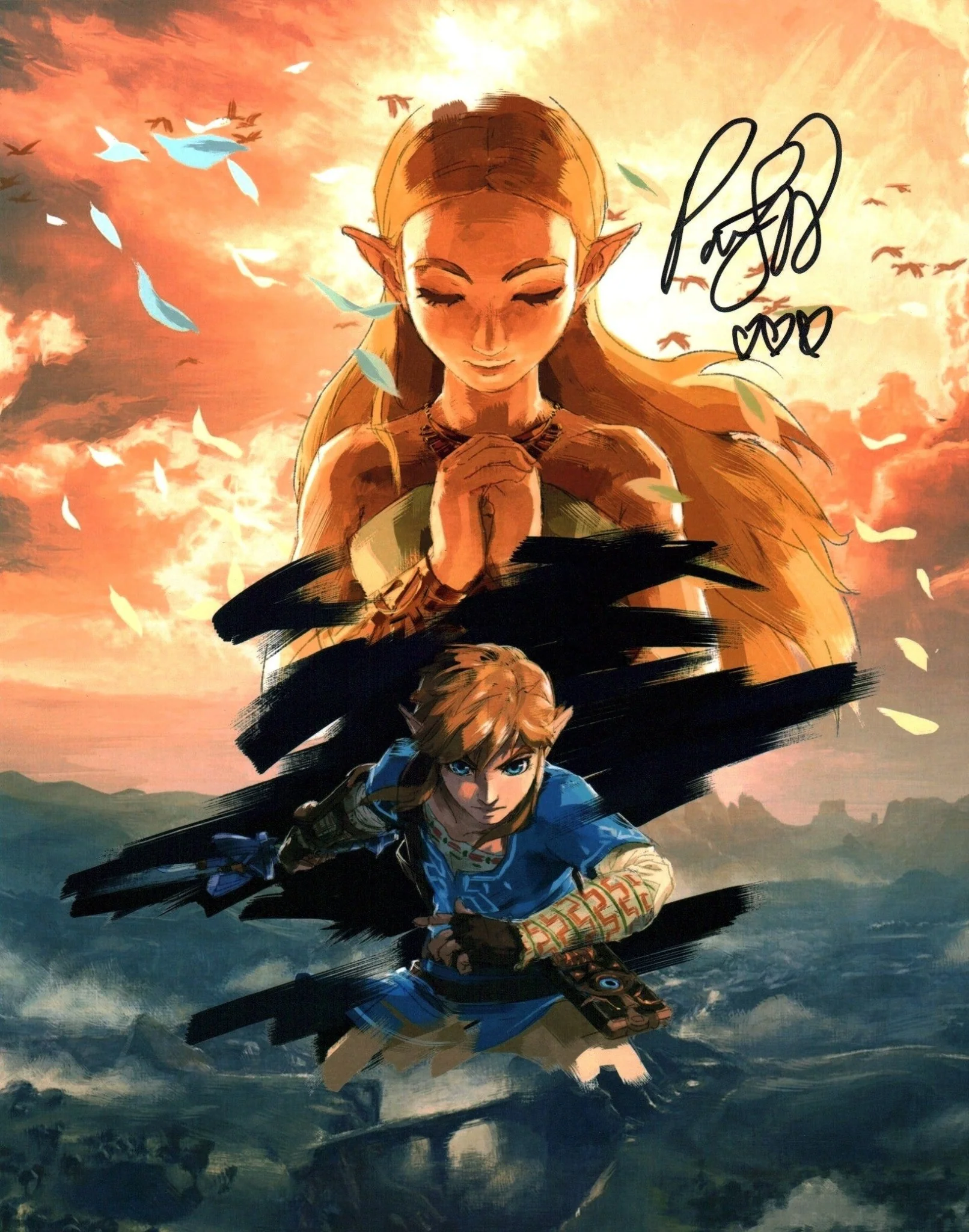 Patricia Summersett Legend of Zelda 11X14 Signed Photo Poster JSA Certified Autograph - Image 2