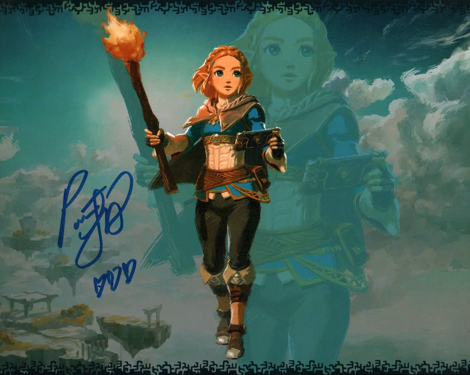 Patricia Summersett Legend of Zelda 8x10 Signed Photo JSA Certified Autograph - Image 2