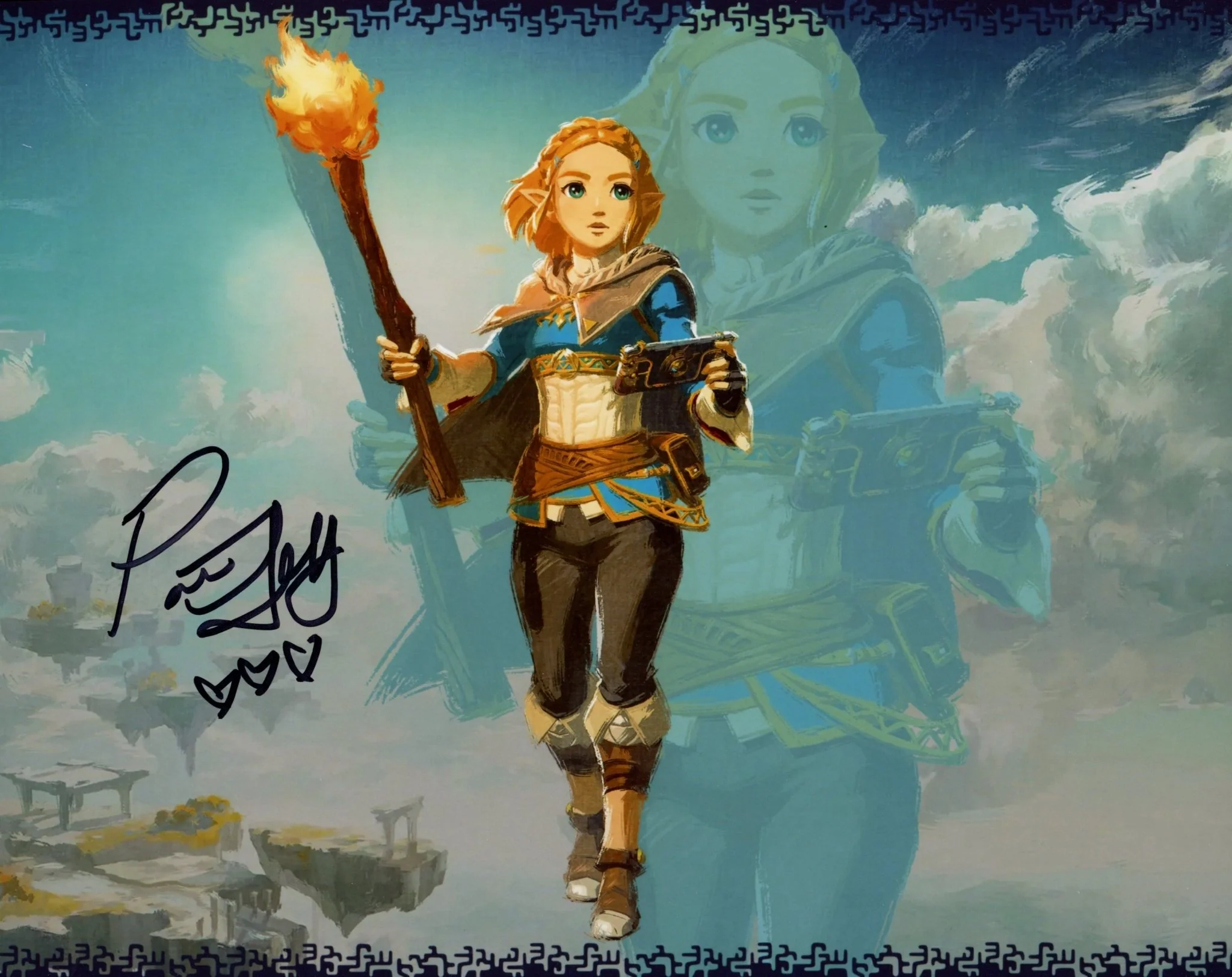 Patricia Summersett Legend of Zelda 8x10 Signed Photo JSA Certified Autograph - Image 3