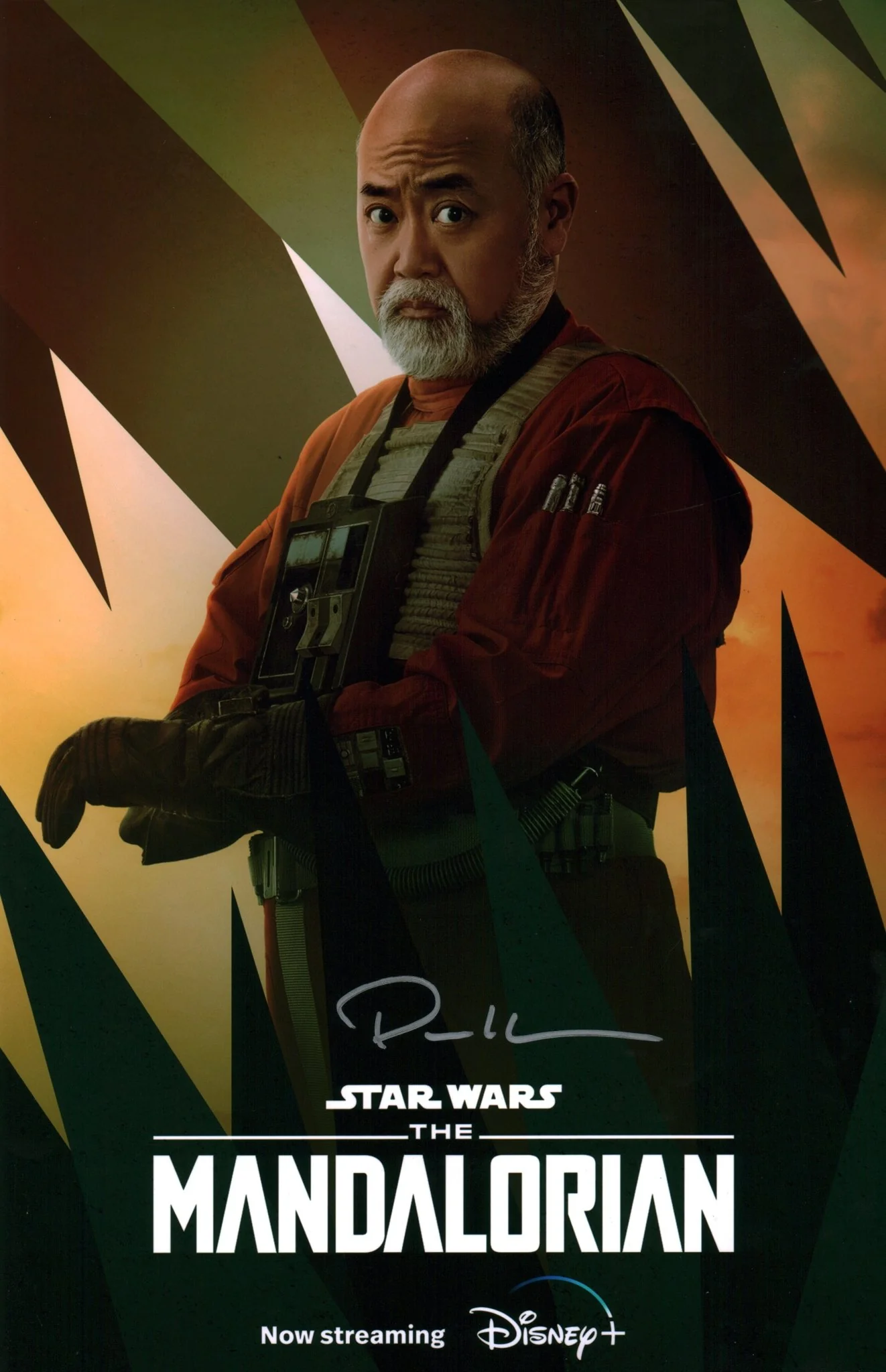 Paul Sun-Hyung Lee Star Wars 11x17 Photo Poster Signed JSA Certified Autograph
