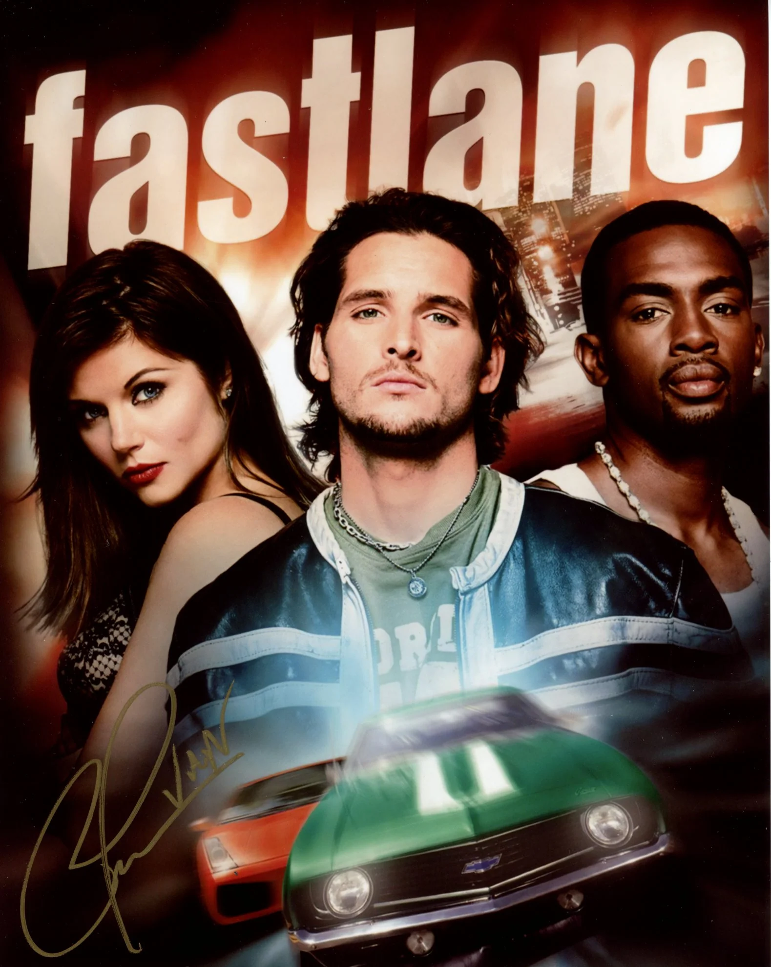 Peter Facinelli Fastlane 8x10 Signed Photo JSA Certified Autograph