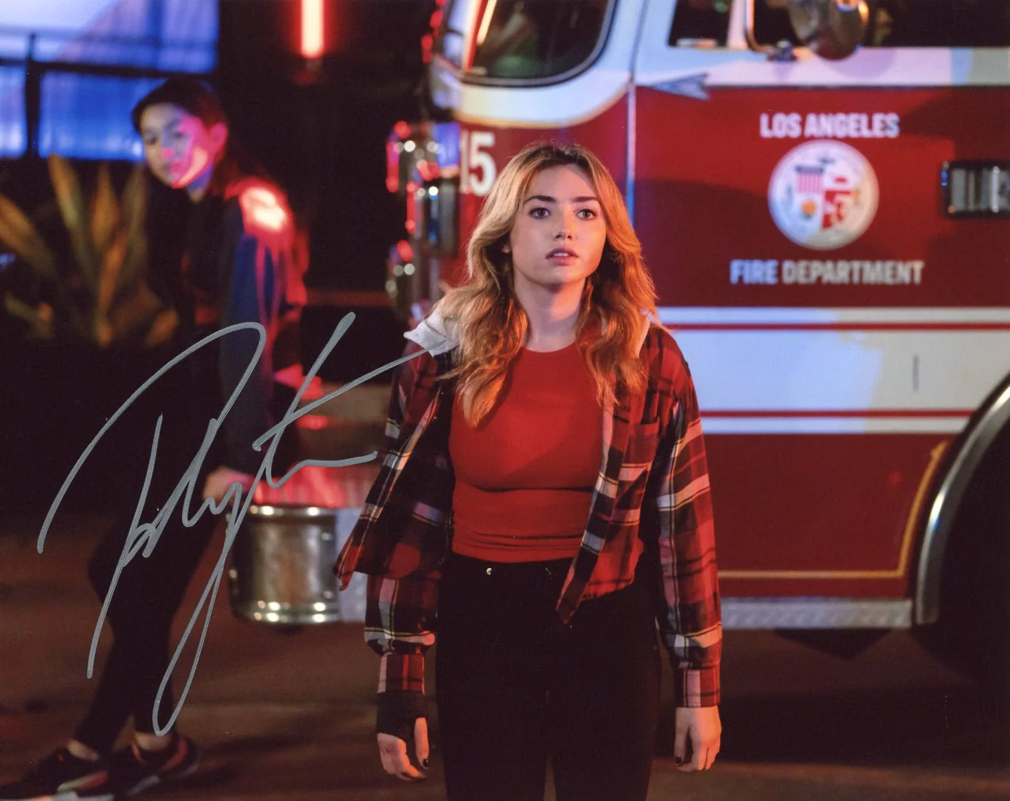 Peyton List Cobra Kai 8x10 Signed Photo JSA Certified Autograph
