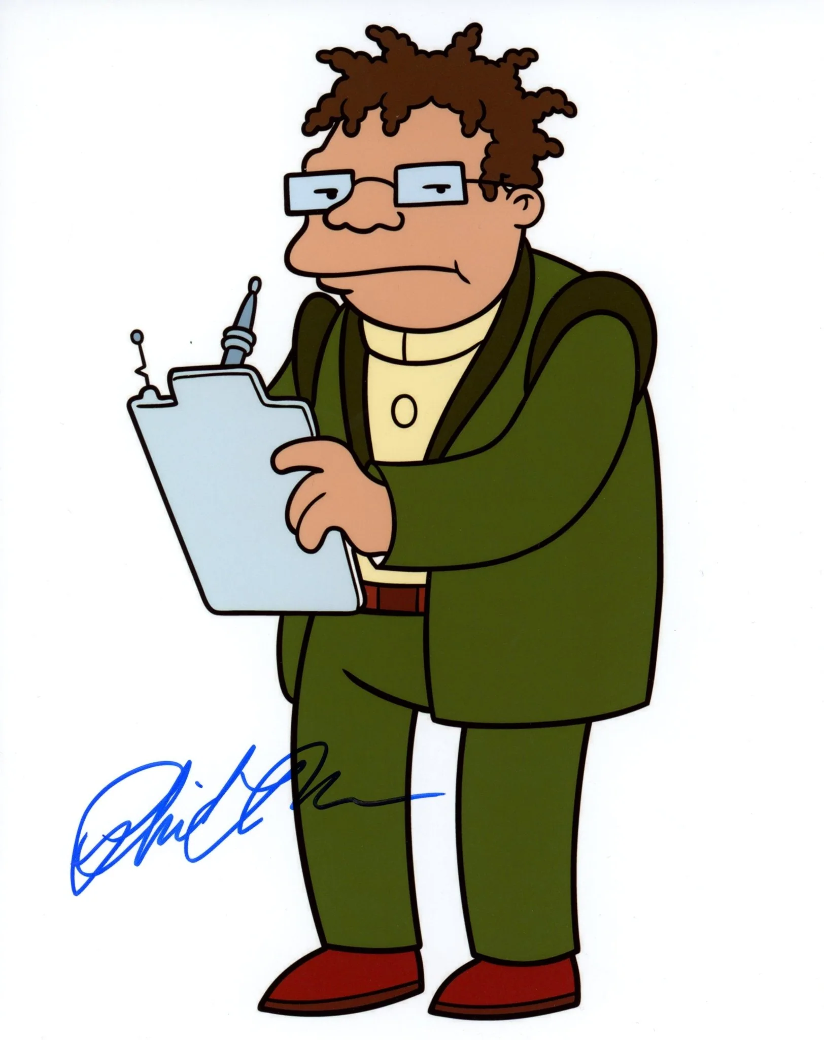 Phil LaMarr Futurama 8x10 Signed Photo JSA Certified Autograph - Image 2