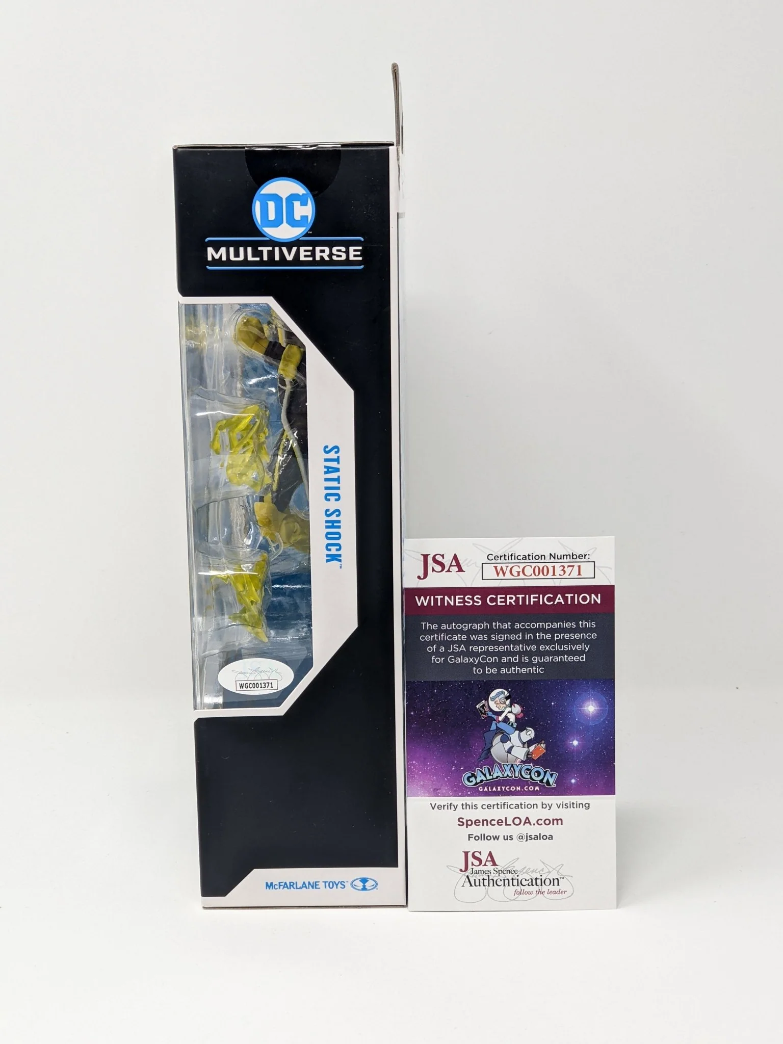 Phil LaMarr Static Shock Signed McFarlane Figure JSA Certified Autograph - Image 2