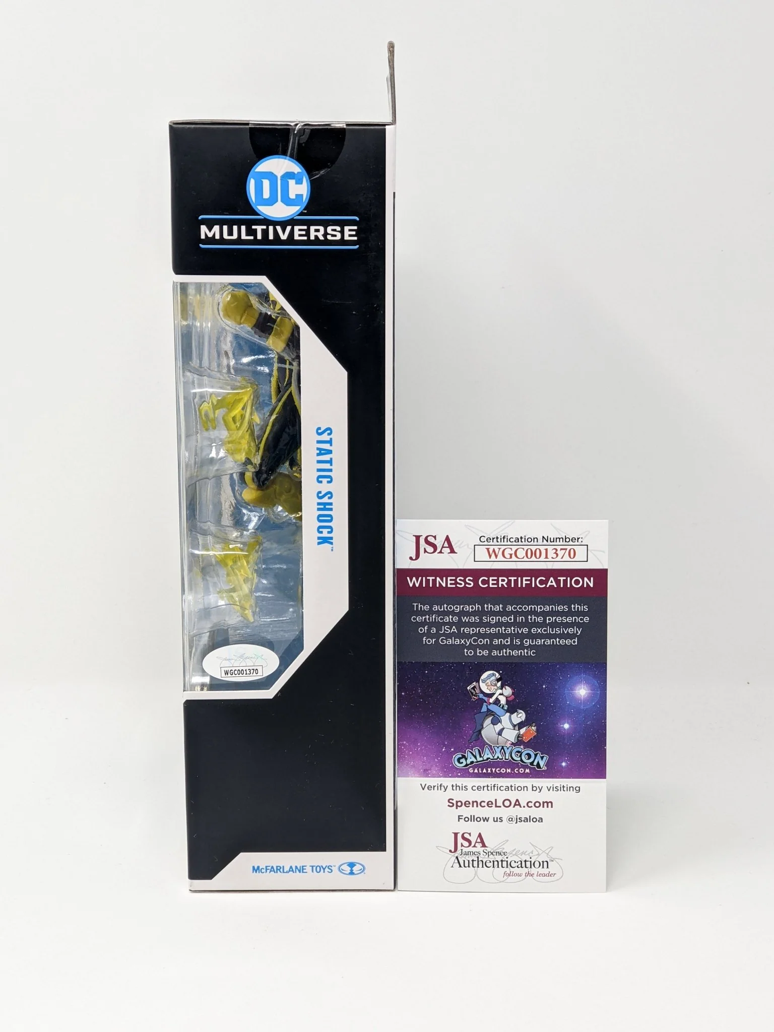 Phil LaMarr Static Shock Signed McFarlane Figure JSA Certified Autograph - Image 3