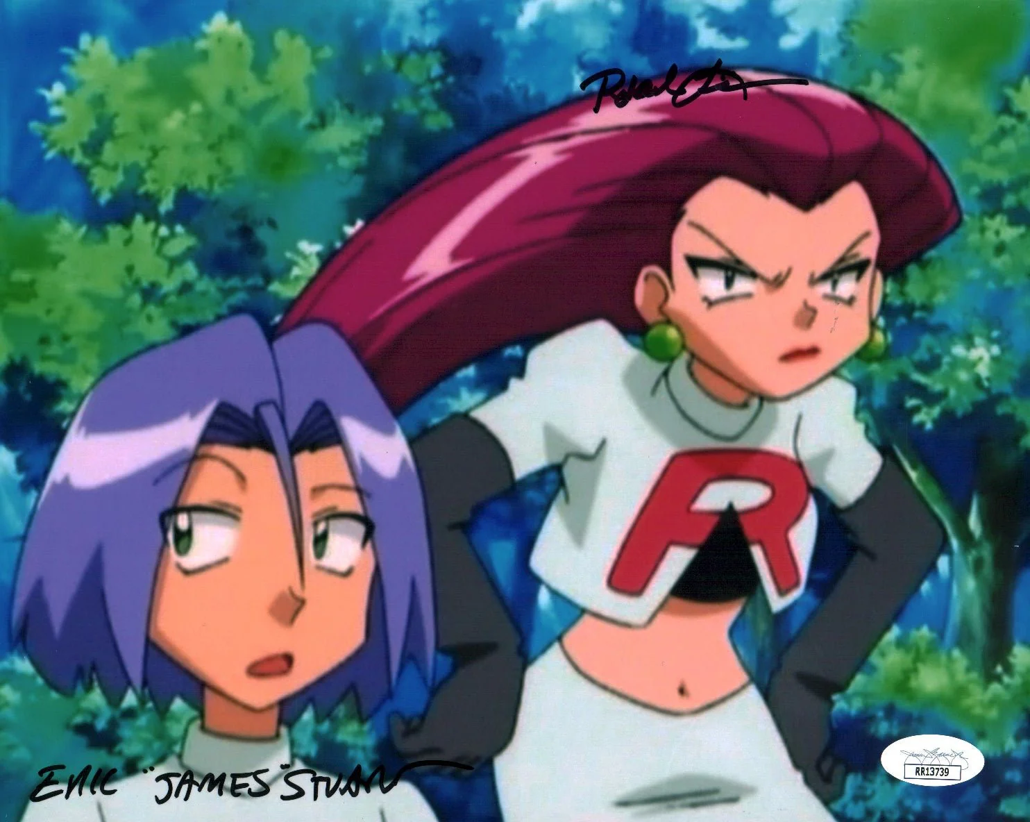 Pokemon 8x10 Signed Photo Lillis Stuart JSA Certified Autograph