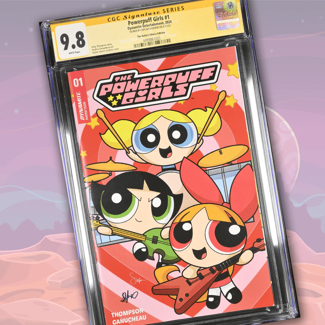 Powerpuff Girls #1 The Artist's Choice Edition CGC Signature Series 9.8 Signed by Skylar Godwin