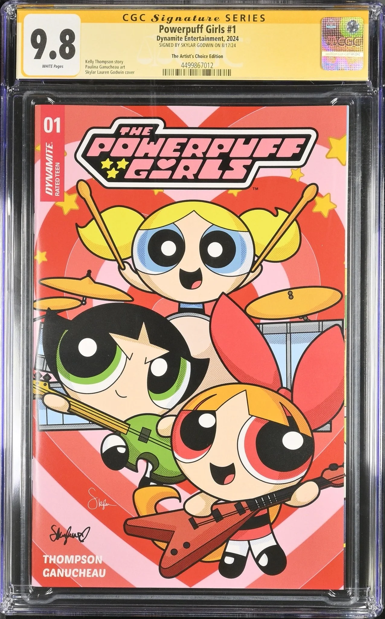 Powerpuff Girls #1 The Artist's Choice Edition CGC Signature Series 9.8 Signed by Skylar Godwin - Image 6