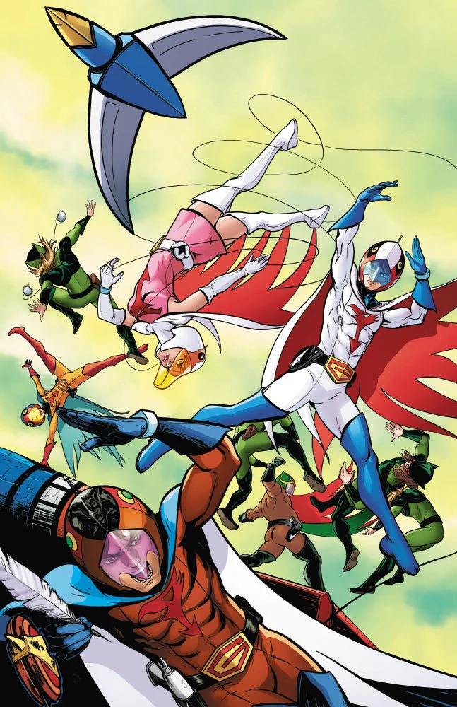 Gatchaman # 1 McKoy Cover B Virgin GalaxyCon Exclusive Comic Book - Image 2