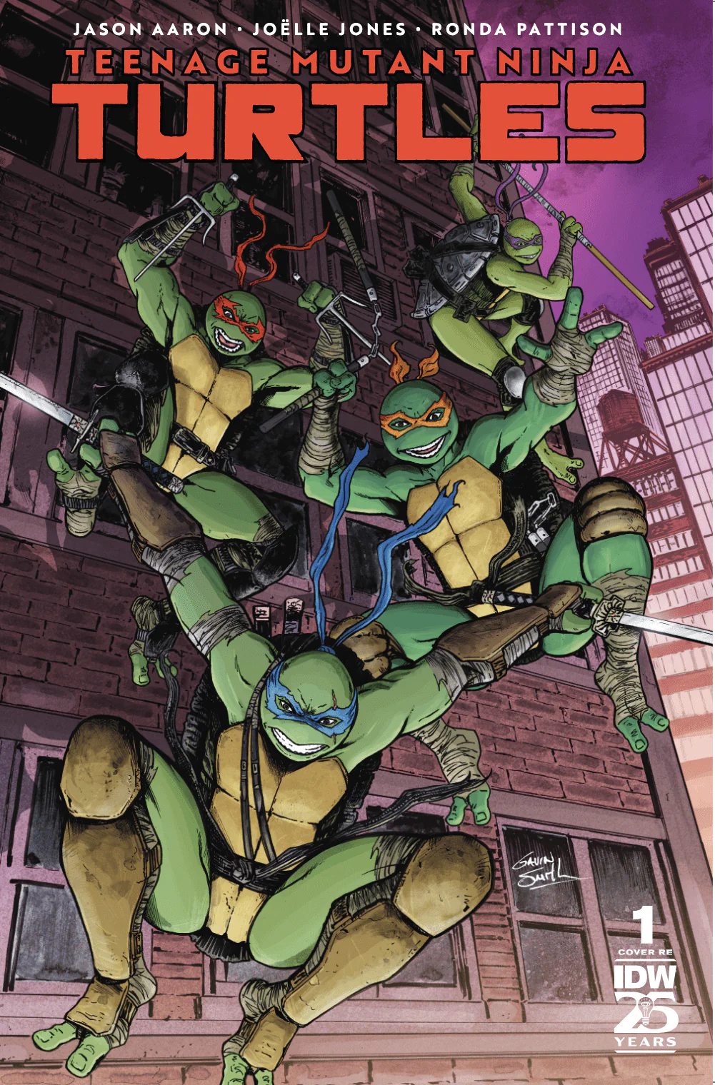 Teenage Mutant Ninja Turtles 2024 #1 Foil Cover A GalaxyCon Exclusive Comic Book - Image 2
