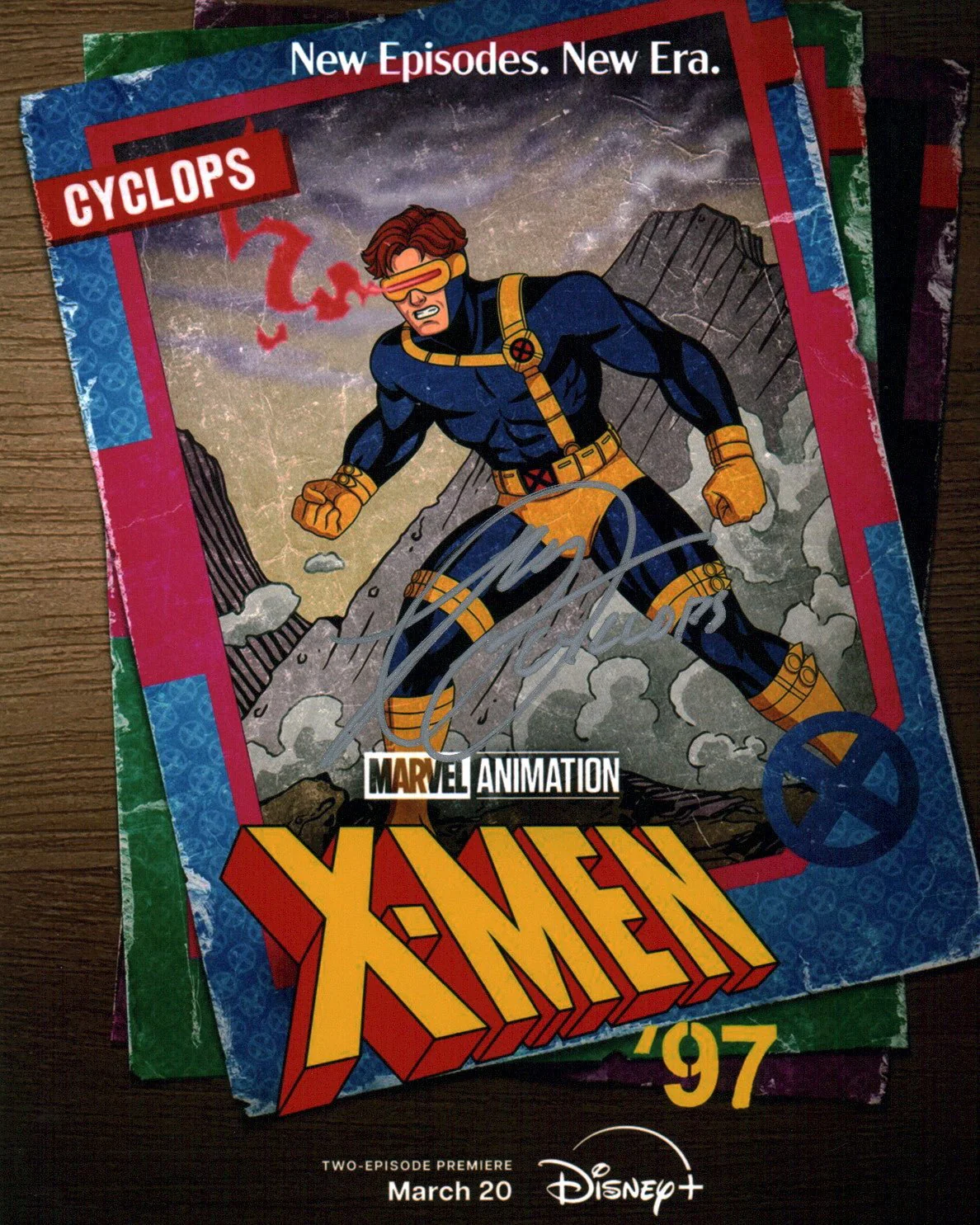 Ray Chase X-Men '97 8x10 Signed Photo JSA Certified Autograph - Image 2