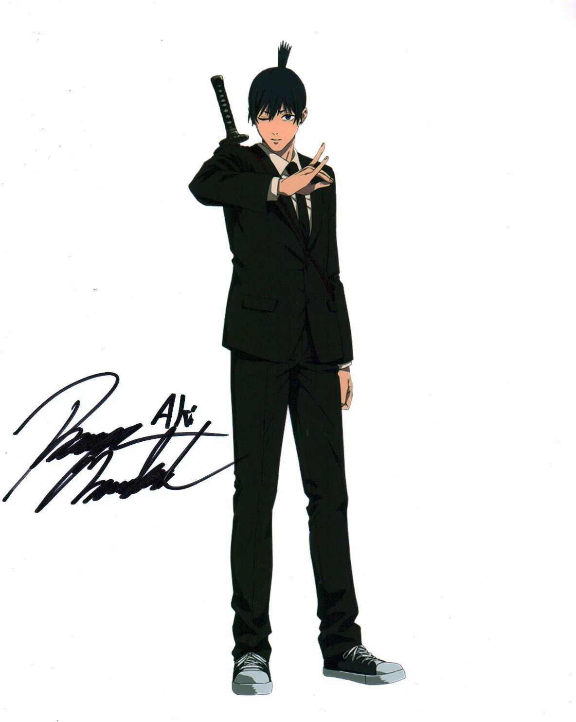 Reagan Murdock Chainsaw Man 8x10 Signed Photo JSA COA Certified Autograph - Image 2
