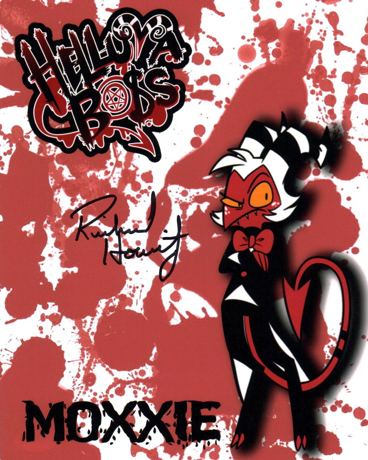 Richard Horvitz Helluva Boss 8x10 Signed Photo JSA Certified Autograph