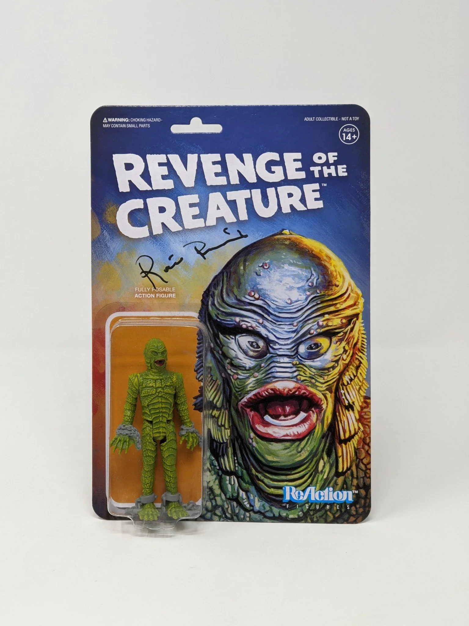 Ricou Browning Revenge of the Creature Signed ReAction Vinyl Figure JSA  Certified Autograph - Image 2