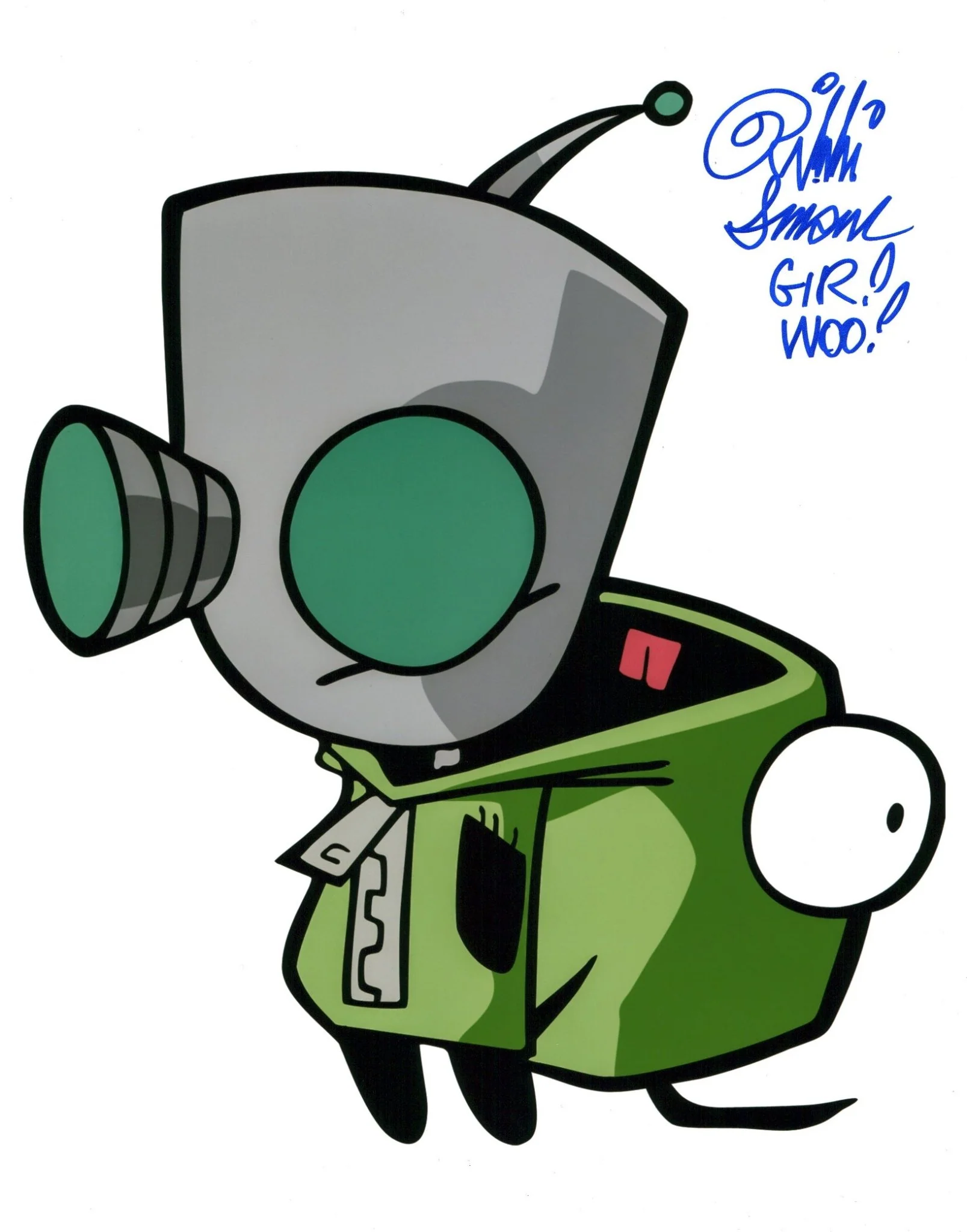 Rikki Simons Invader Zim 11x14 Signed Photo Poster JSA Certified Autograph - Image 5