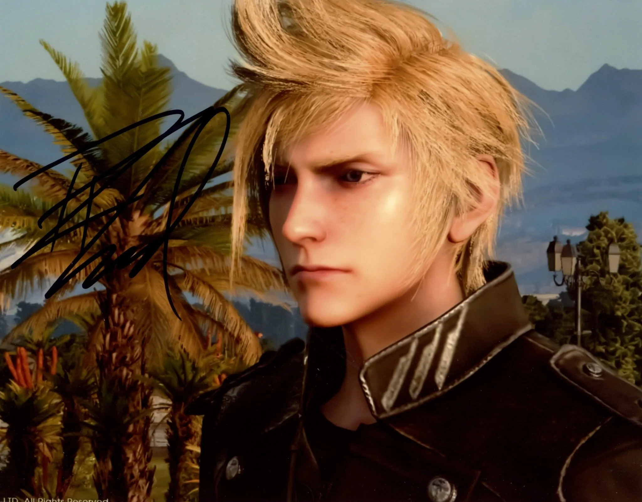 Robbie Daymond Final Fantasy 15 8x10 Photo Signed JSA Certified Autograph - Image 2