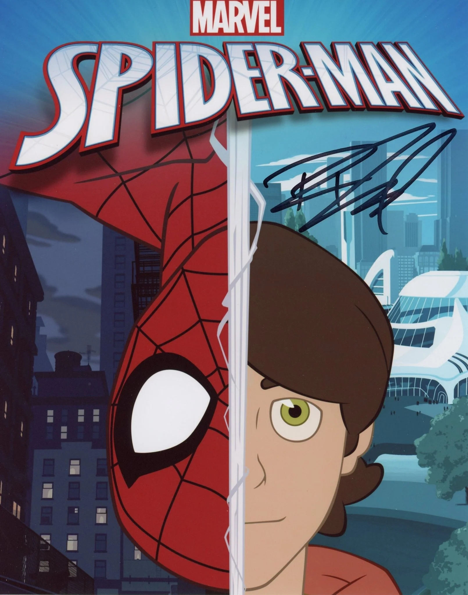 Robbie Daymond Marvel's Spider-Man 8x10 Photo Signed Autograph JSA Certified Autograph - Image 2