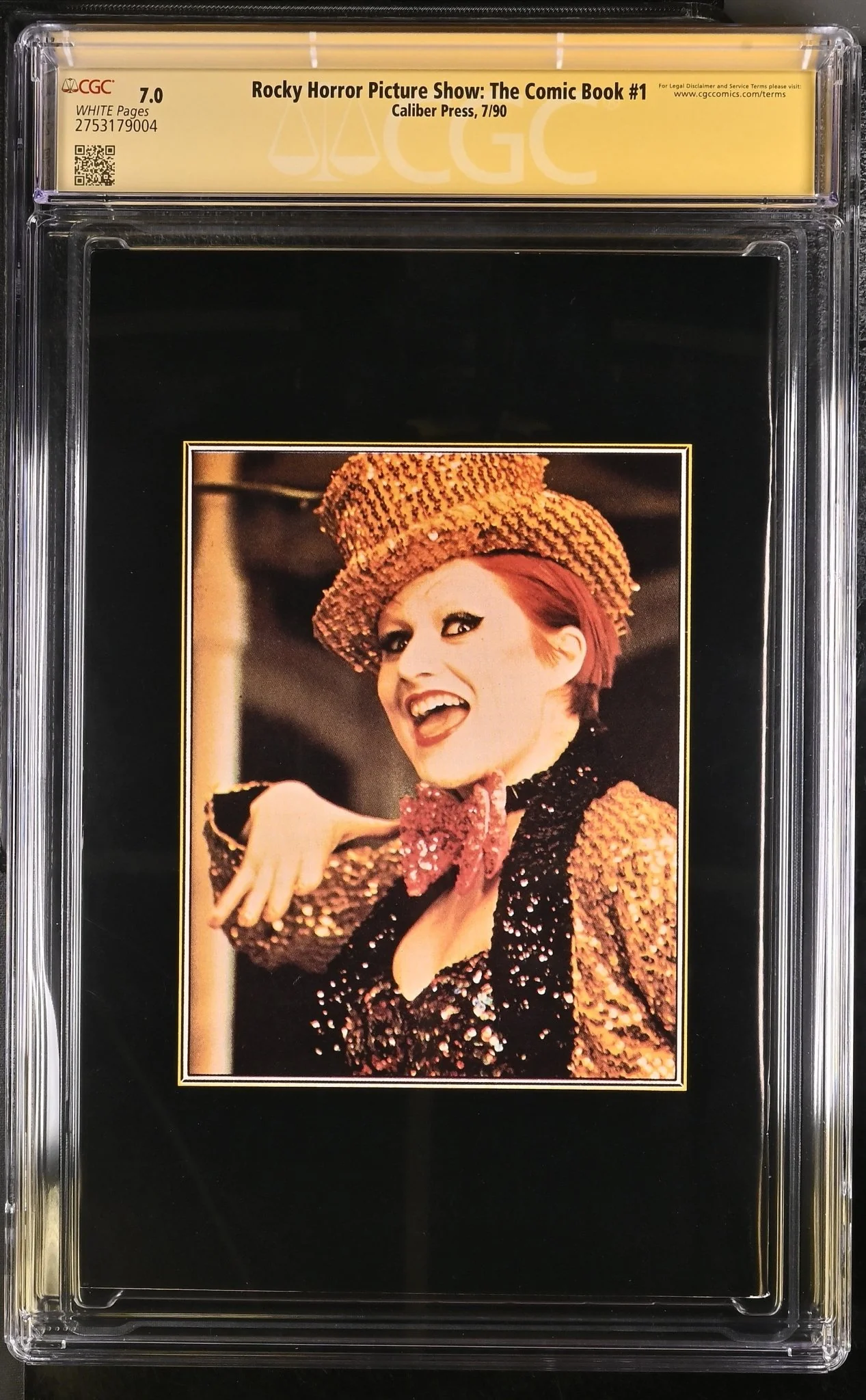 Rocky Horror Picture Show: The Comic Book #1  CGC Signature Series 7.0 Cast x3 Signed Bostwick, Sarandon, Curry - Image 3