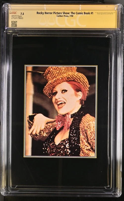 Rocky Horror Picture Show: The Comic Book #1  CGC Signature Series 7.5 Cast x3 Signed Bostwick, Sarandon, Curry - Image 3