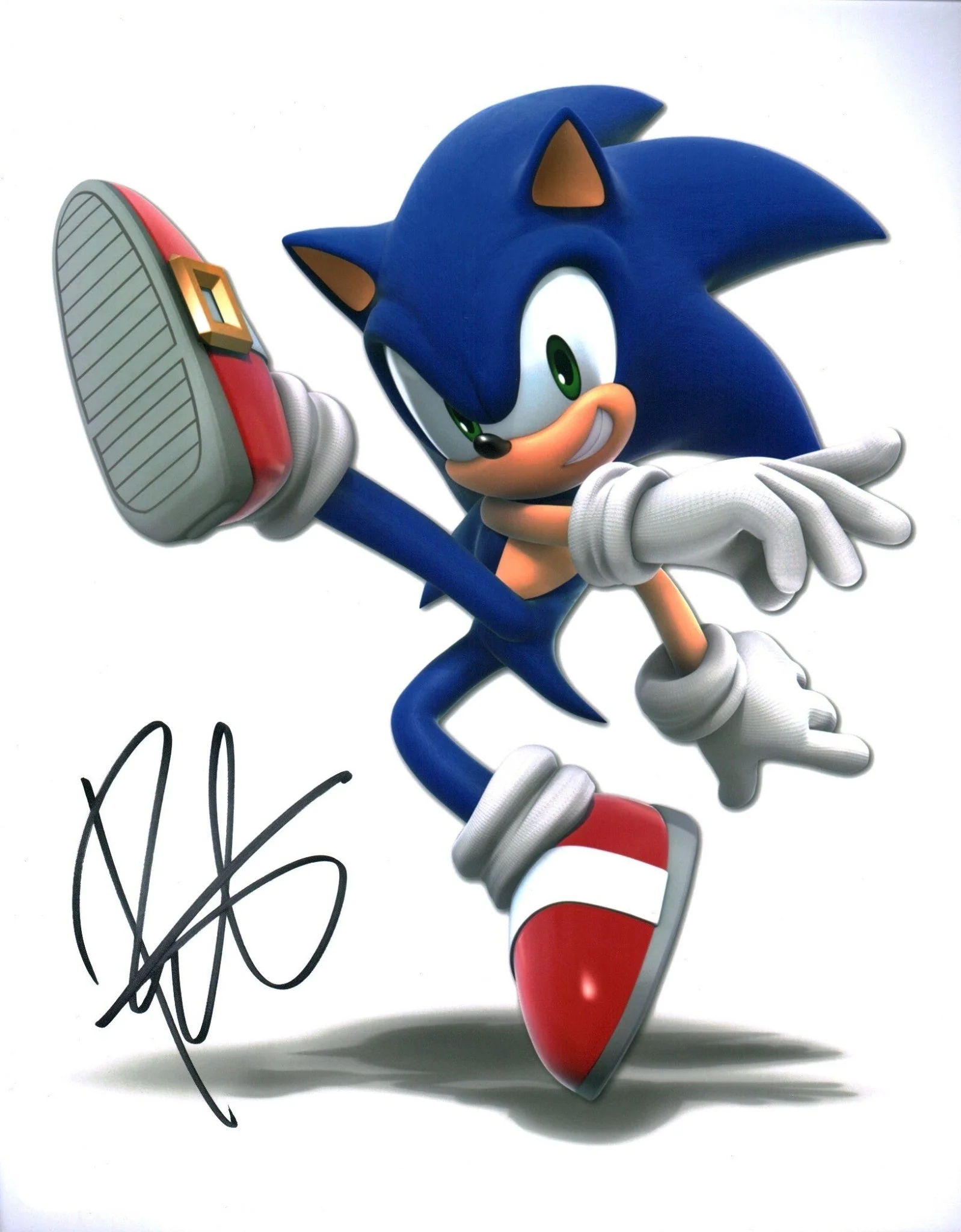 Roger Craig Smith Sonic Frontiers 11x14 Signed Photo Poster JSA Certified Autograph