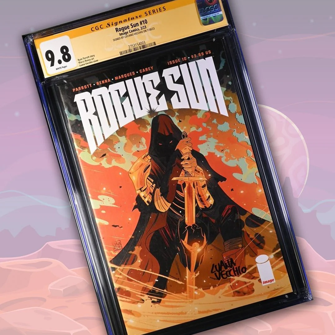 Rogue Sun #10 Image Comics CGC Signature Series 9.8 Signed Luana Vecchio