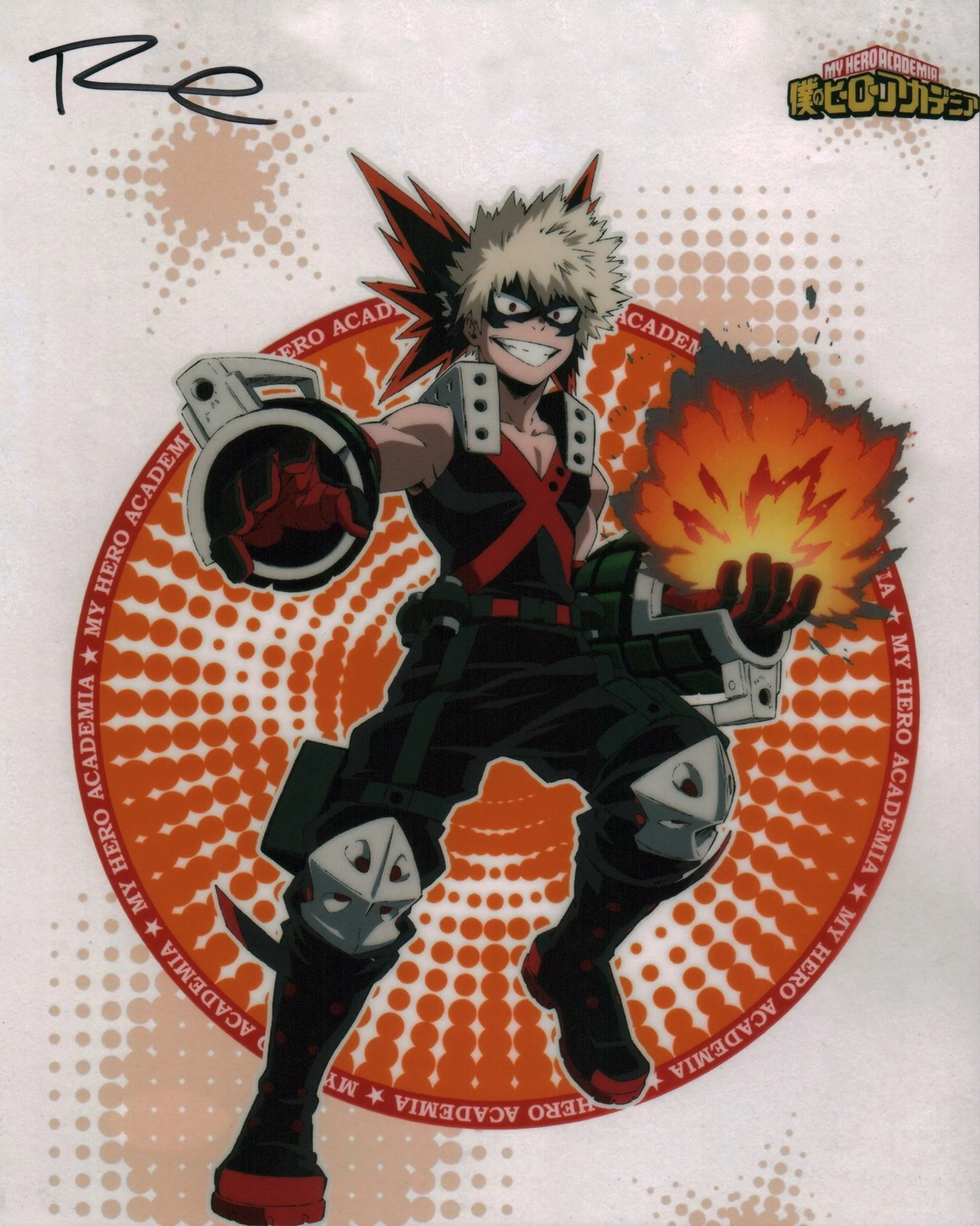 Romulo Bernal My Hero Academia 8x10 Photo Signed JSA Certified Autograph