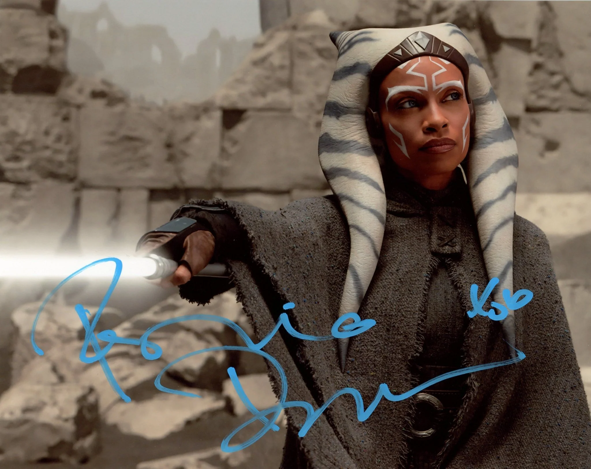 Rosario Dawson Star Wars Ahsoka 8x10 Signed Photo JSA Certified Autograph - Image 2