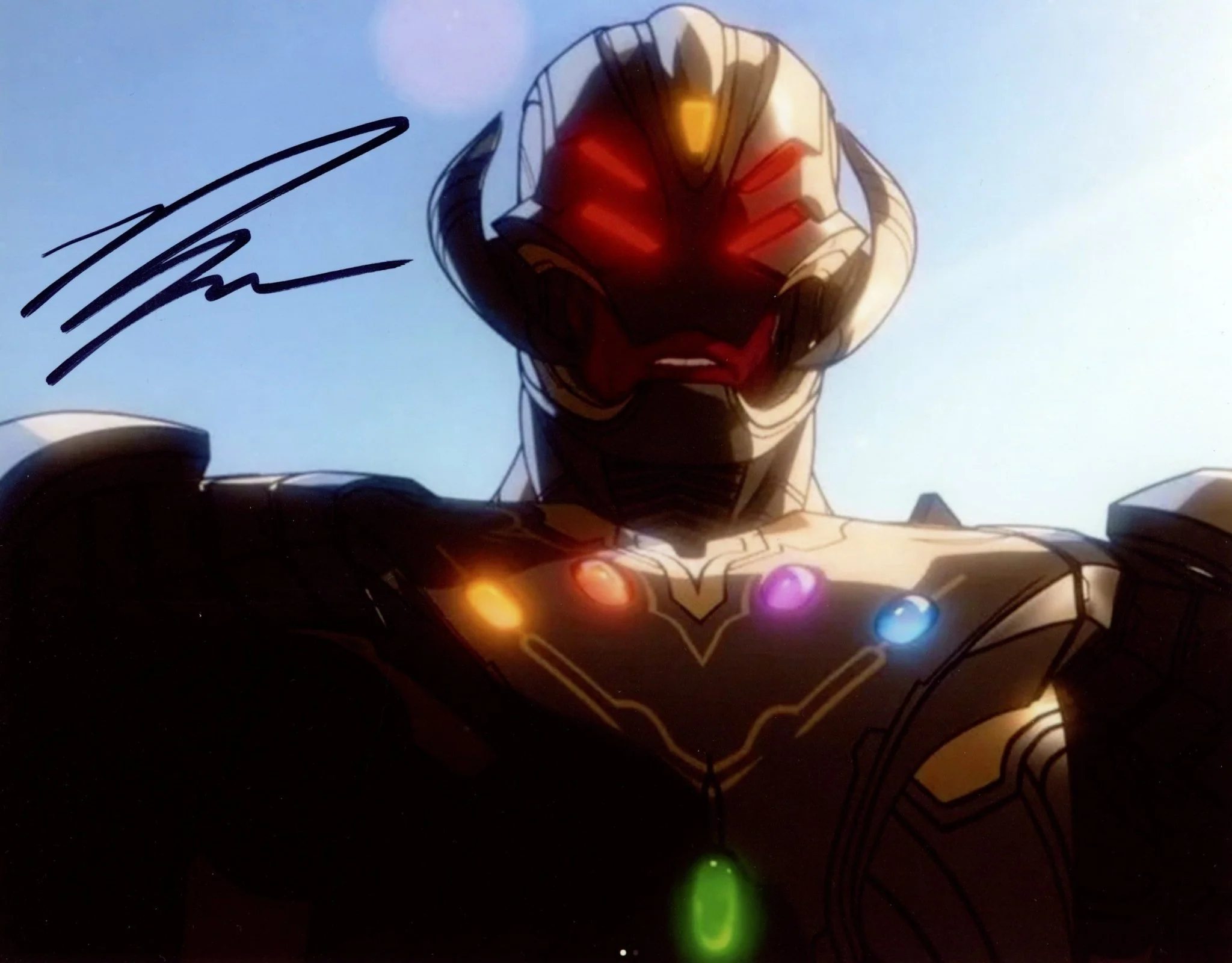 Ross Marquand as "Infinity Ultron" in Marvel's What If 8x10 Signed Photo JSA Certified Autograph