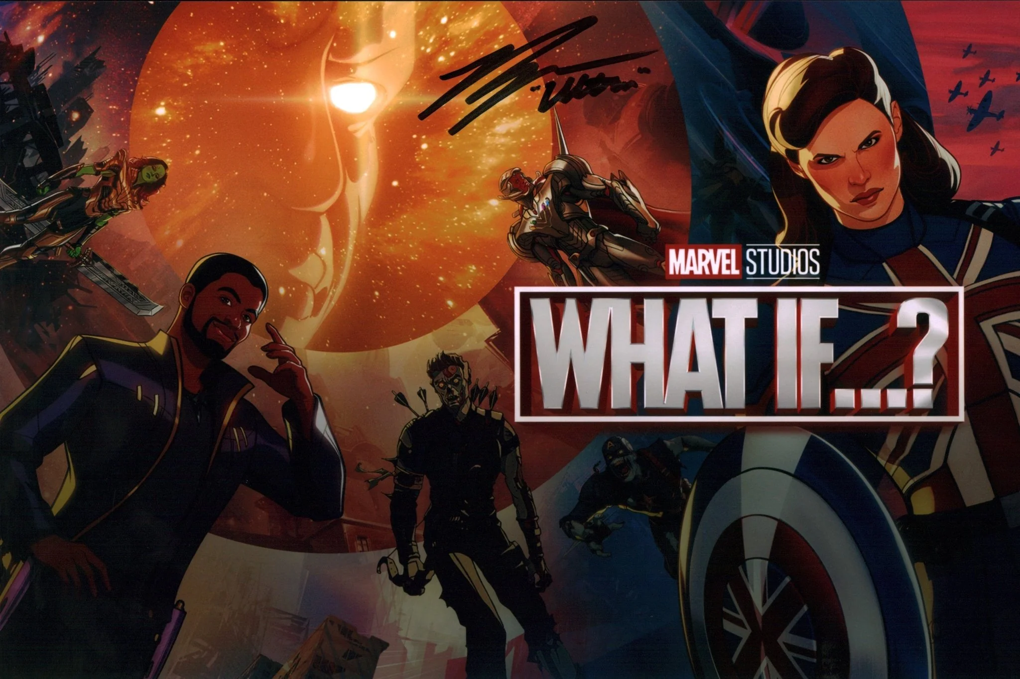 Ross Marquand Marvel's What If 8x12 Signed Photo JSA Certified Autograph