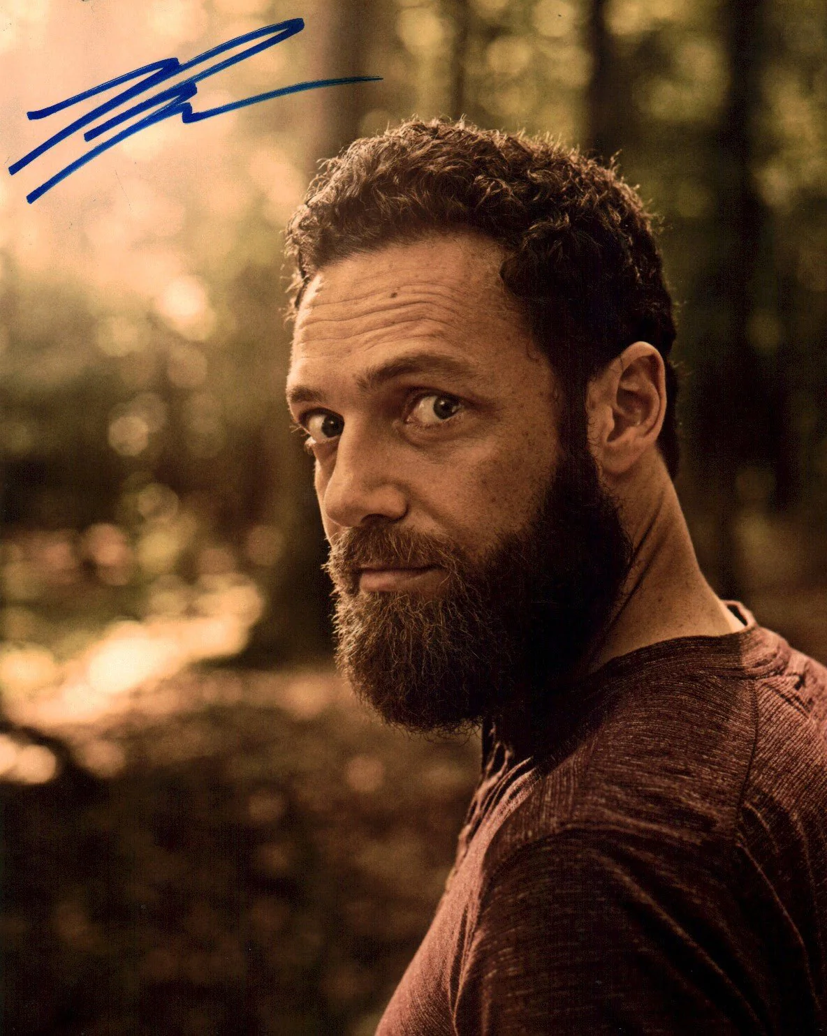 Ross Marquand The Walking Dead 8x10 Signed Photo JSA Certified Autograph - Image 3