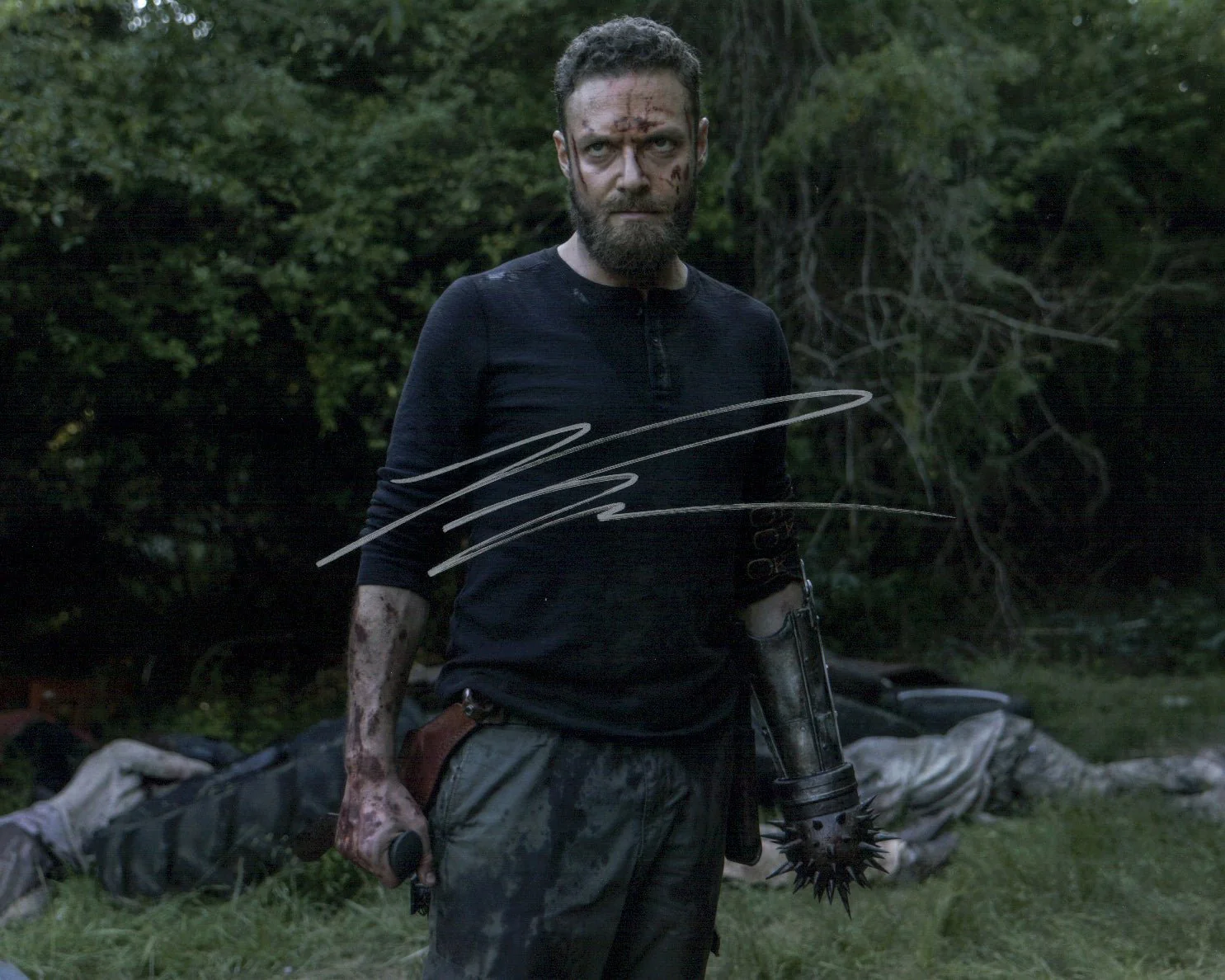 Ross Marquand The Walking Dead 8x10 Signed Photo JSA Certified Autograph - Image 2