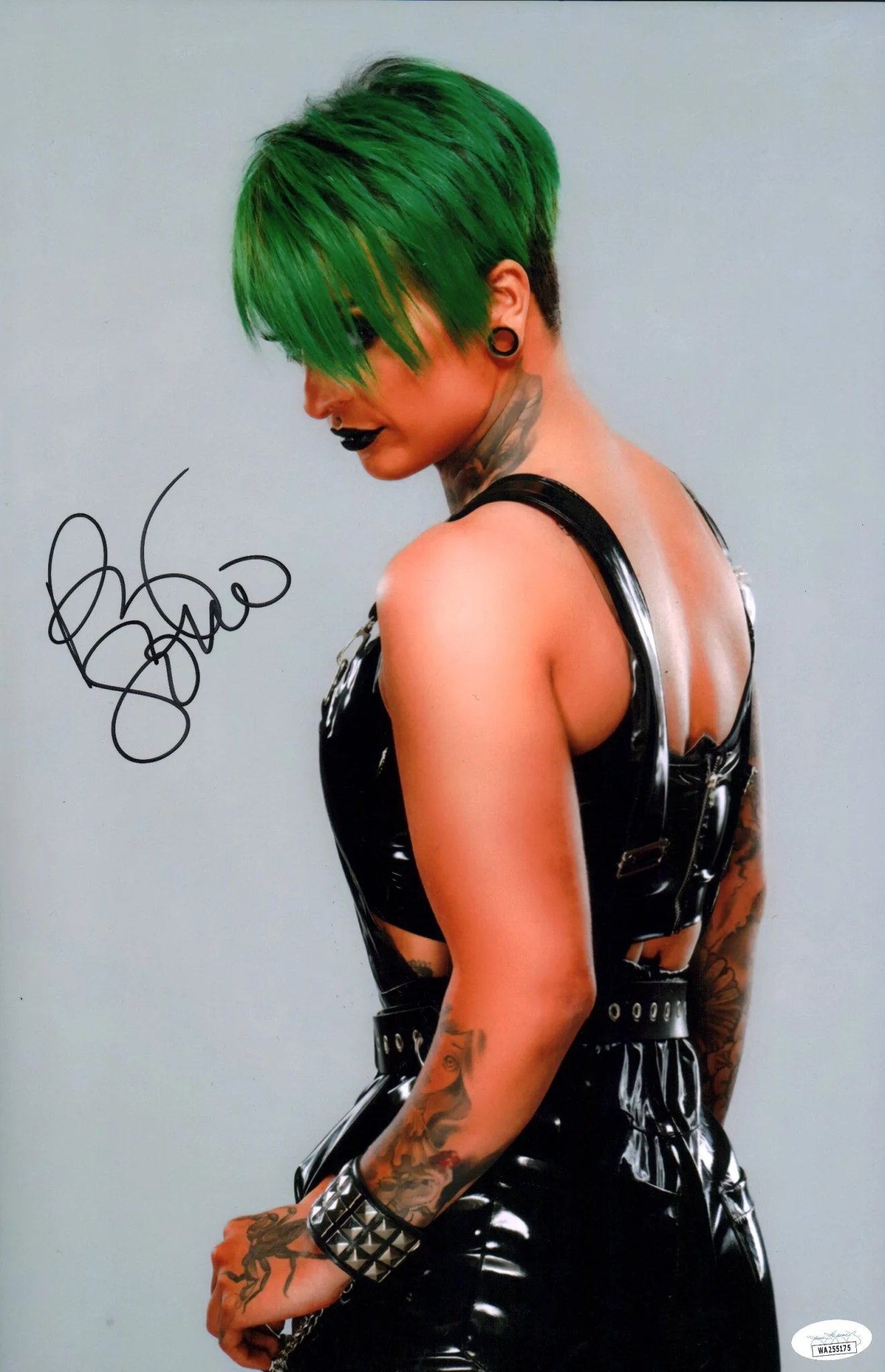 Ruby Soho Riott AEW Wrestling 11x17 Signed Photo Poster JSA Certified Autograph