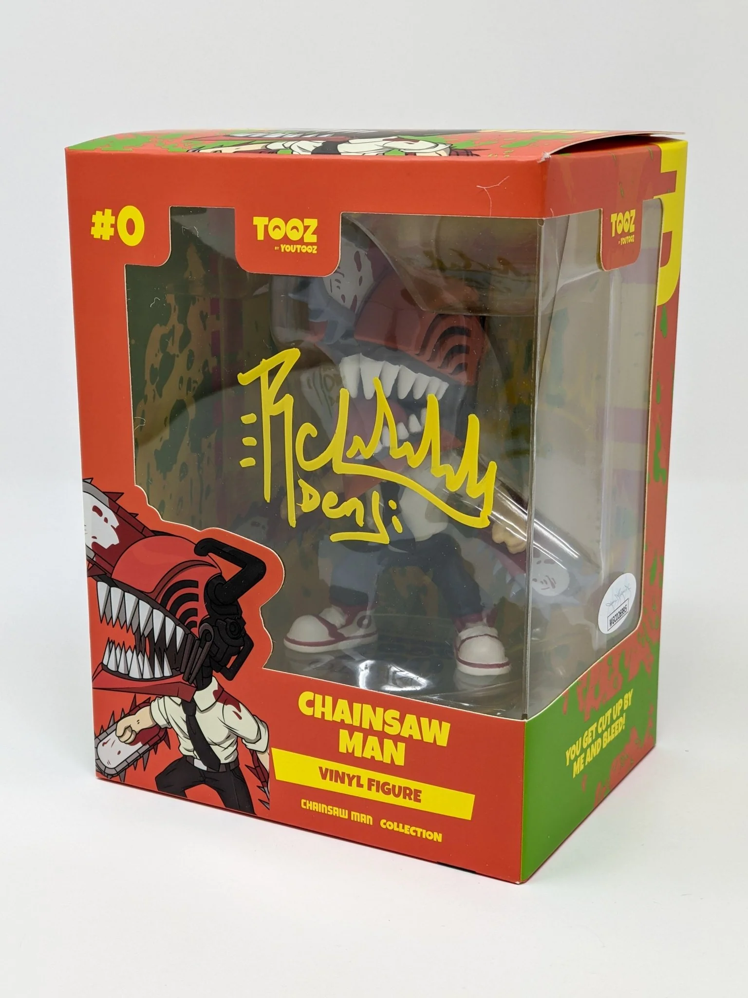 Ryan Colt Levy Signed Chainsaw Man #0 YouTooz Vinyl Figure JSA Certified Autograph
