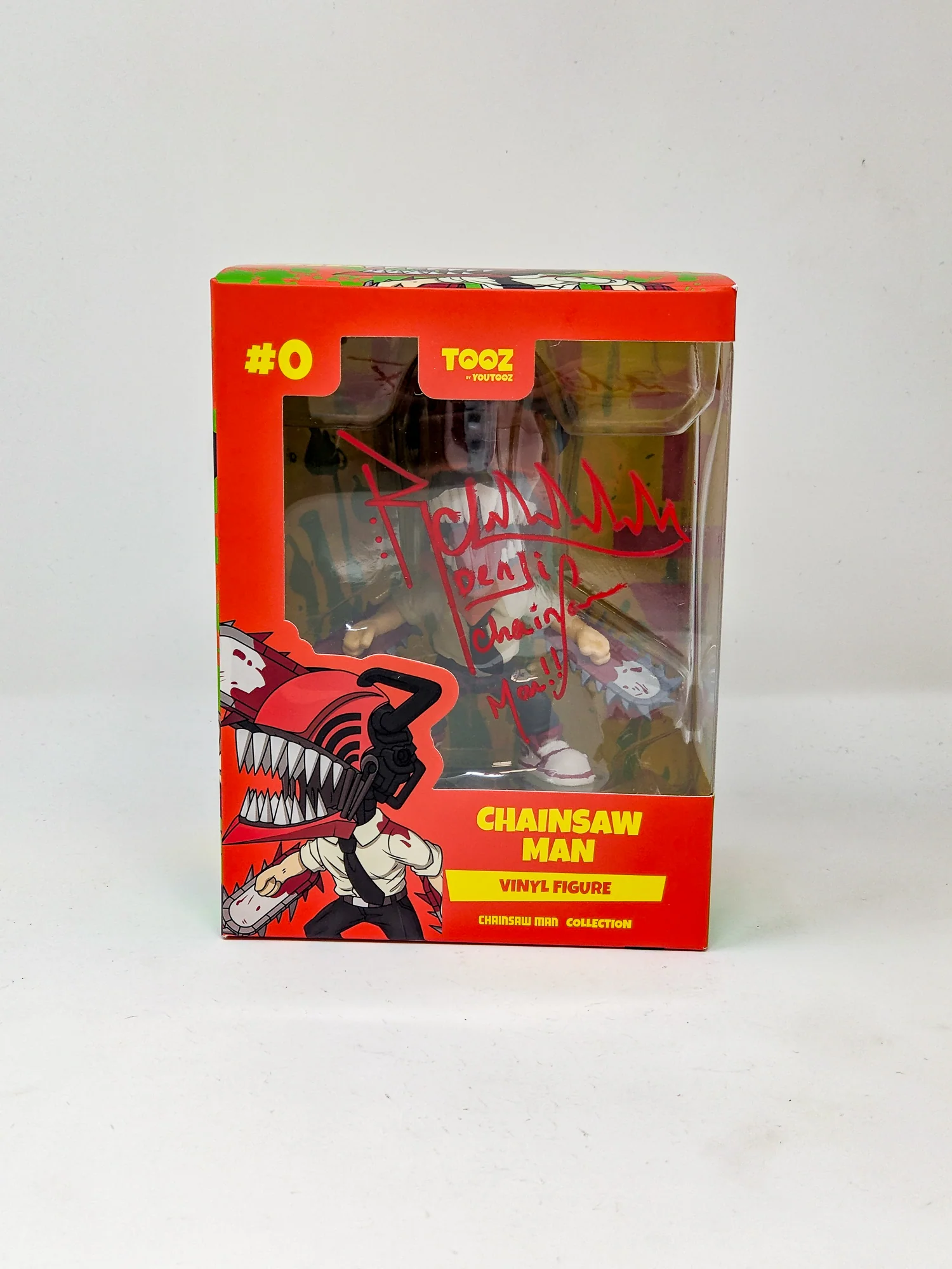 Ryan Colt Levy Signed Chainsaw Man #0 YouTooz Vinyl Figure JSA Certified Autograph - Image 5