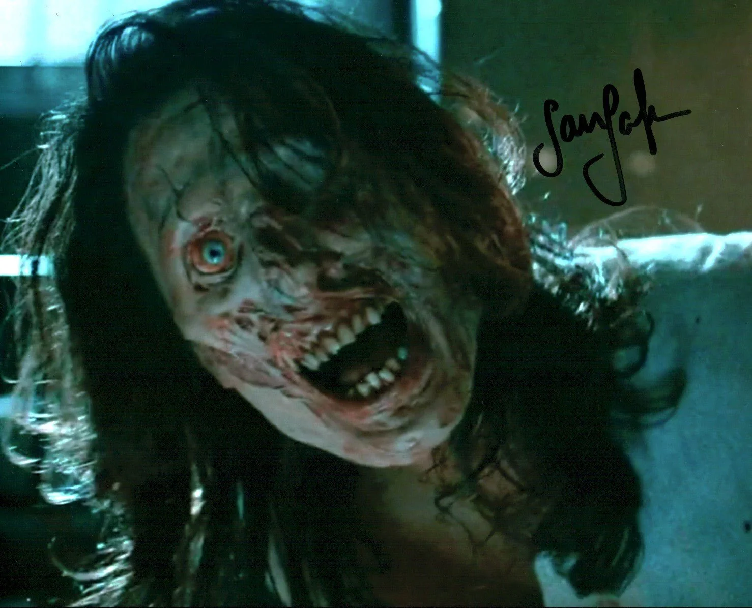 Samantha Scaffidi Terrifier 8x10 Signed Photo JSA Certified Autograph