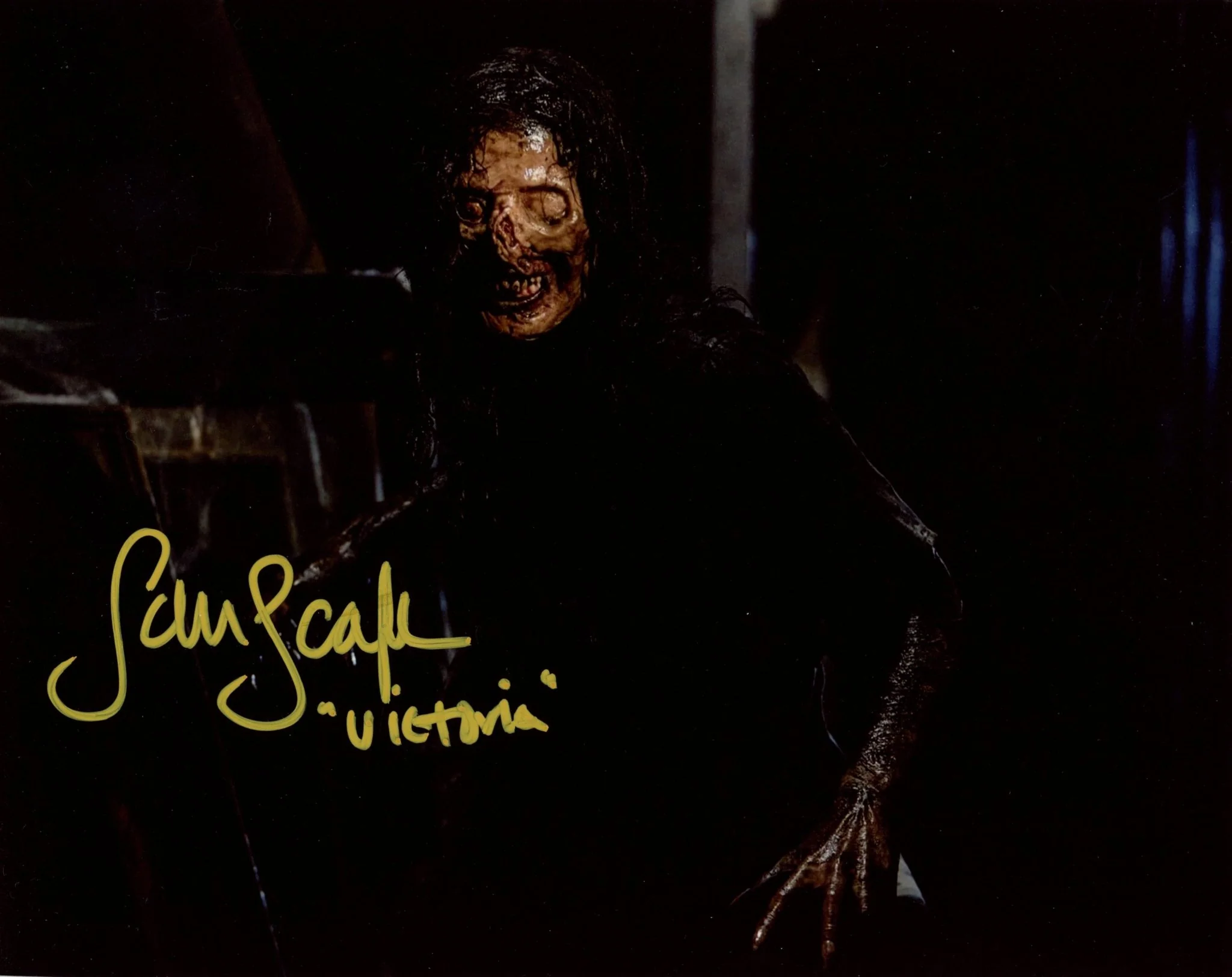 Samantha Scaffidi Terrifier 8x10 Signed Photo JSA Certified Autograph - Image 2