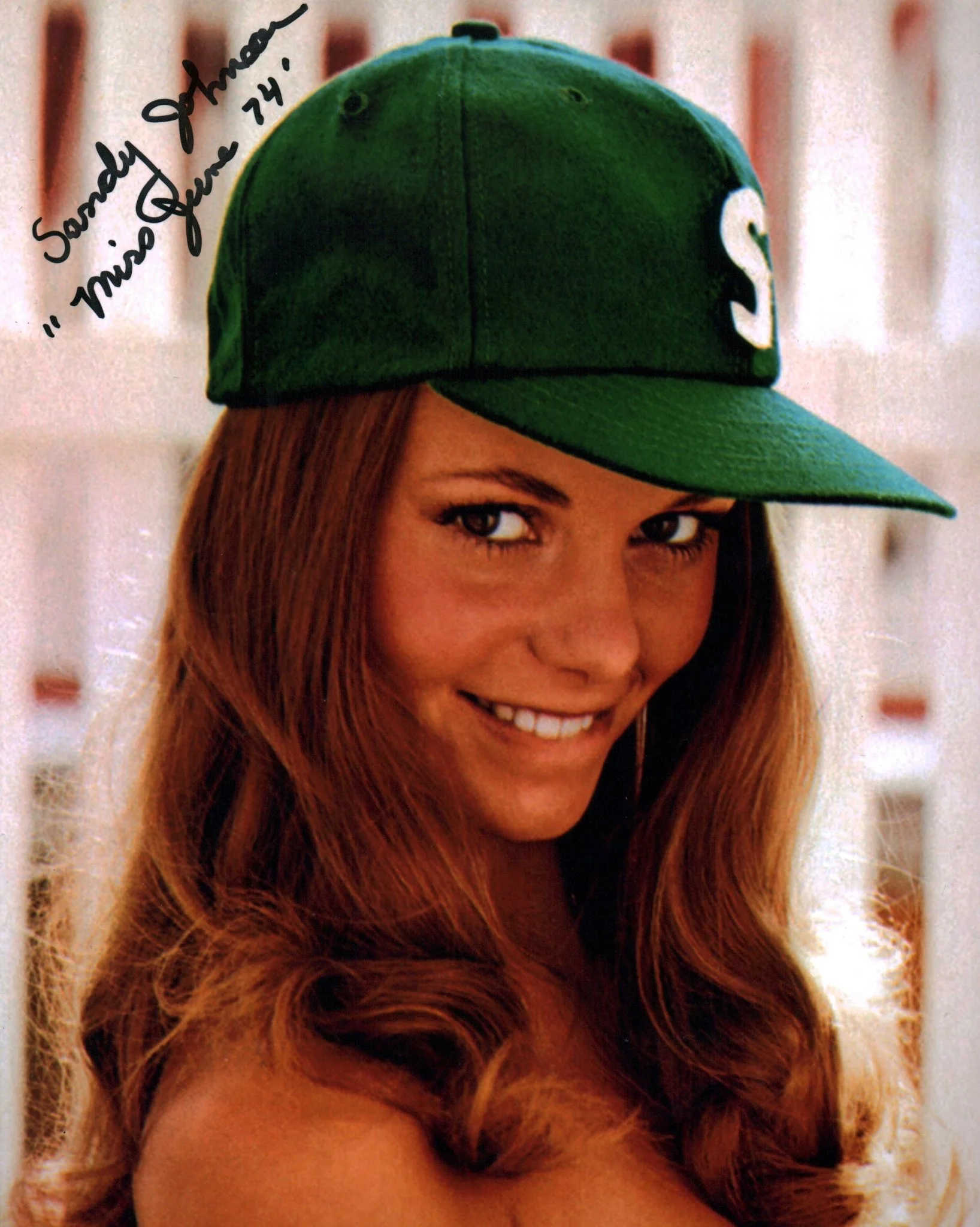 Sandy Johnson Halloween 8x10 Signed Photo JSA Certified Autograph - Image 2