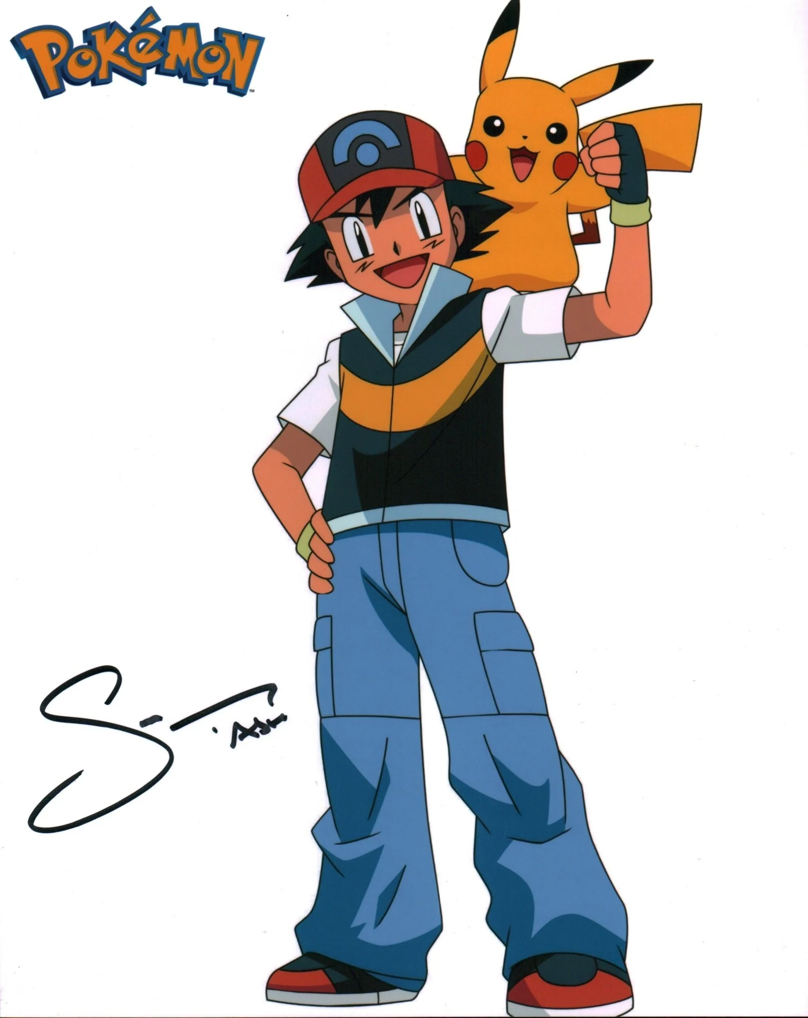 Sarah Natochenny Pokemon 8x10 Signed Photo JSA Certified Autograph - Image 3