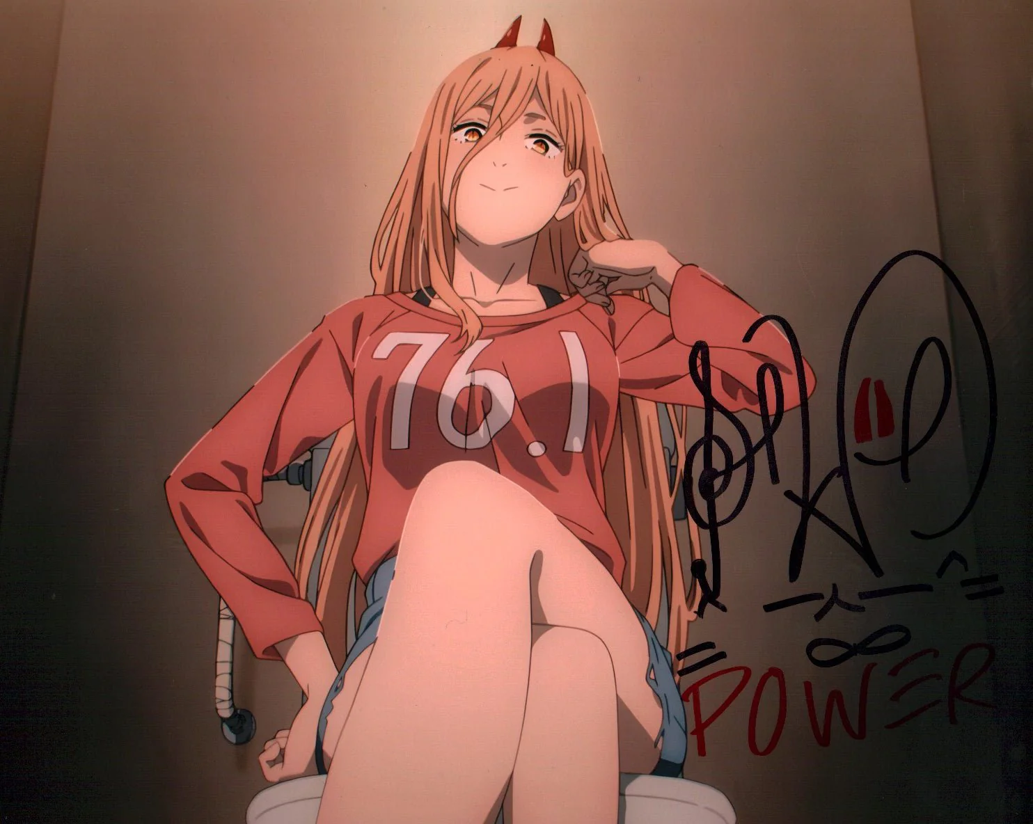 Sarah Wiedenheft Chainsaw Man 8x10 Signed Photo JSA Certified Autograph - Image 2